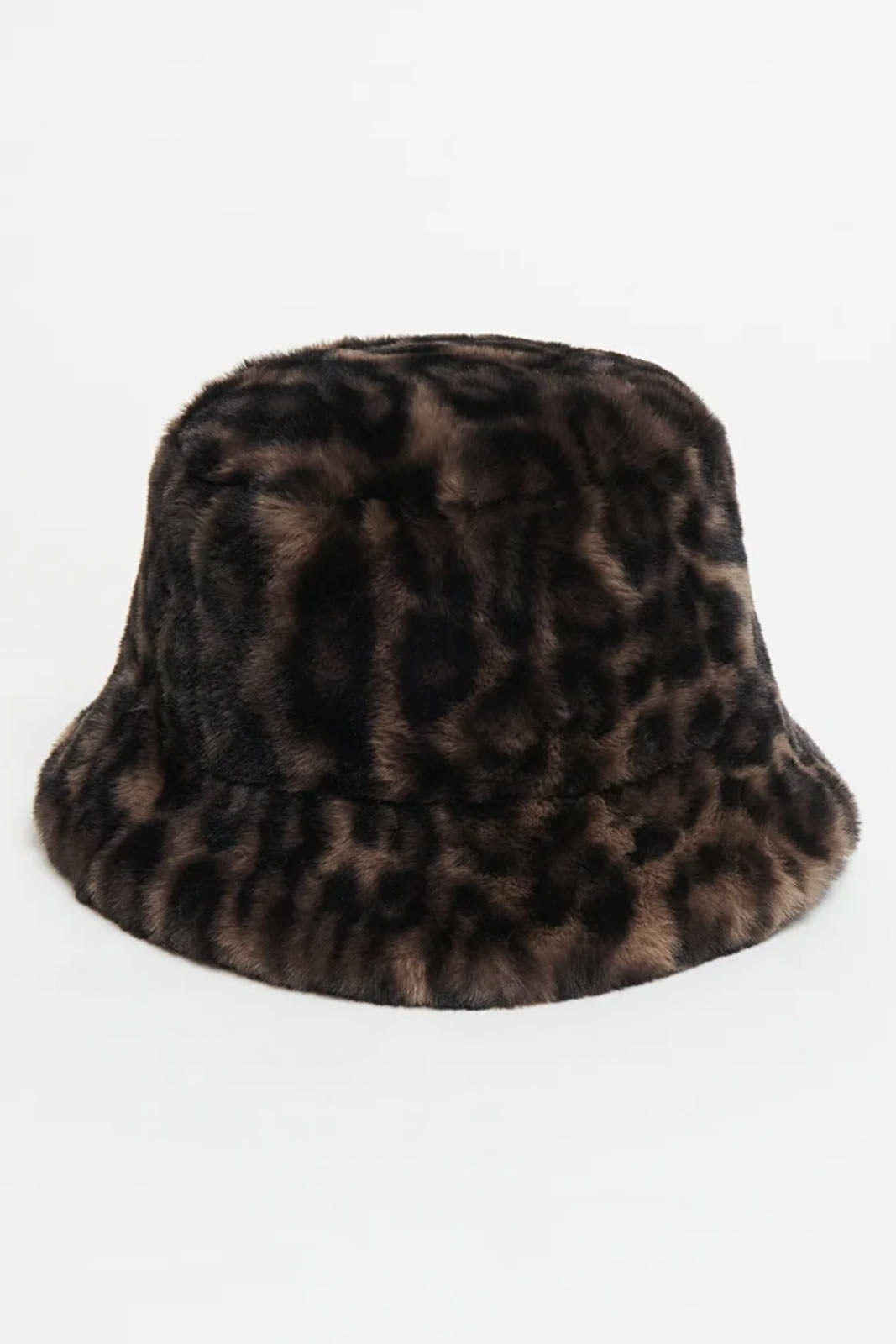 Apparis, Hut Amara Leopard Bucket in Dark Leopard