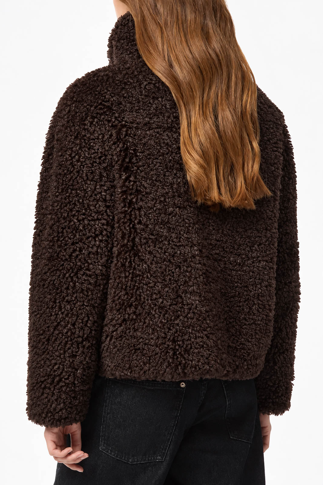 Apparis, Jacke Brooks Bouclette in Brown
