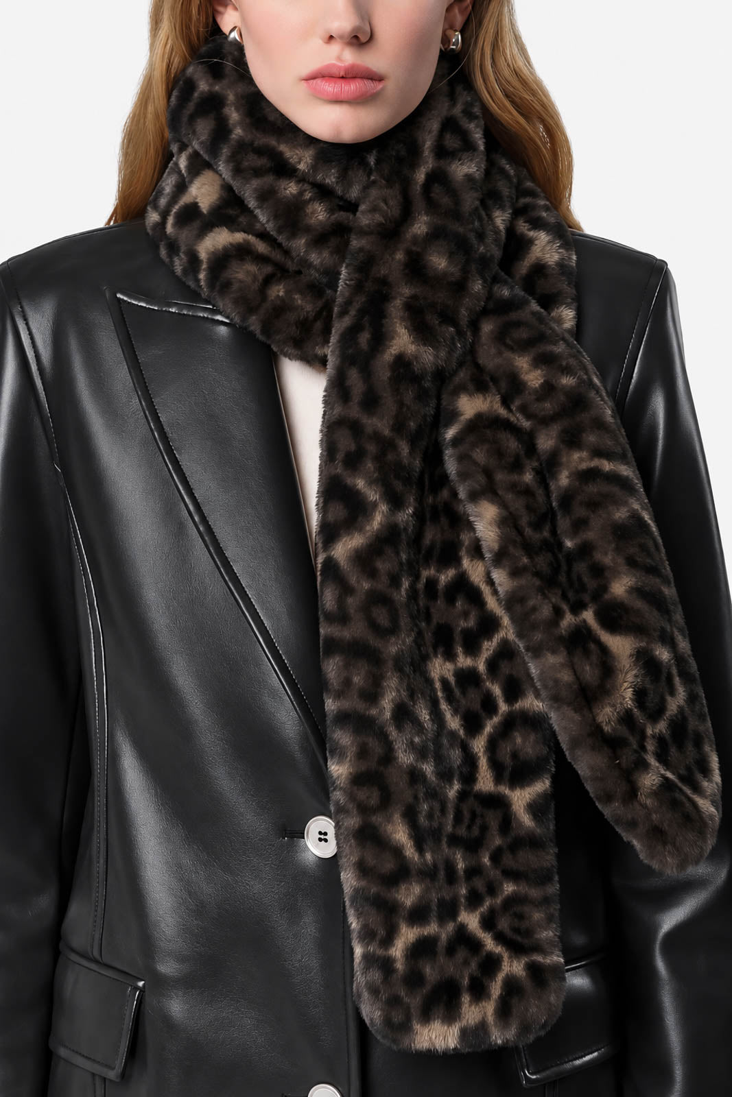 Apparis, Schal Kai Leopard in Dark Leopard