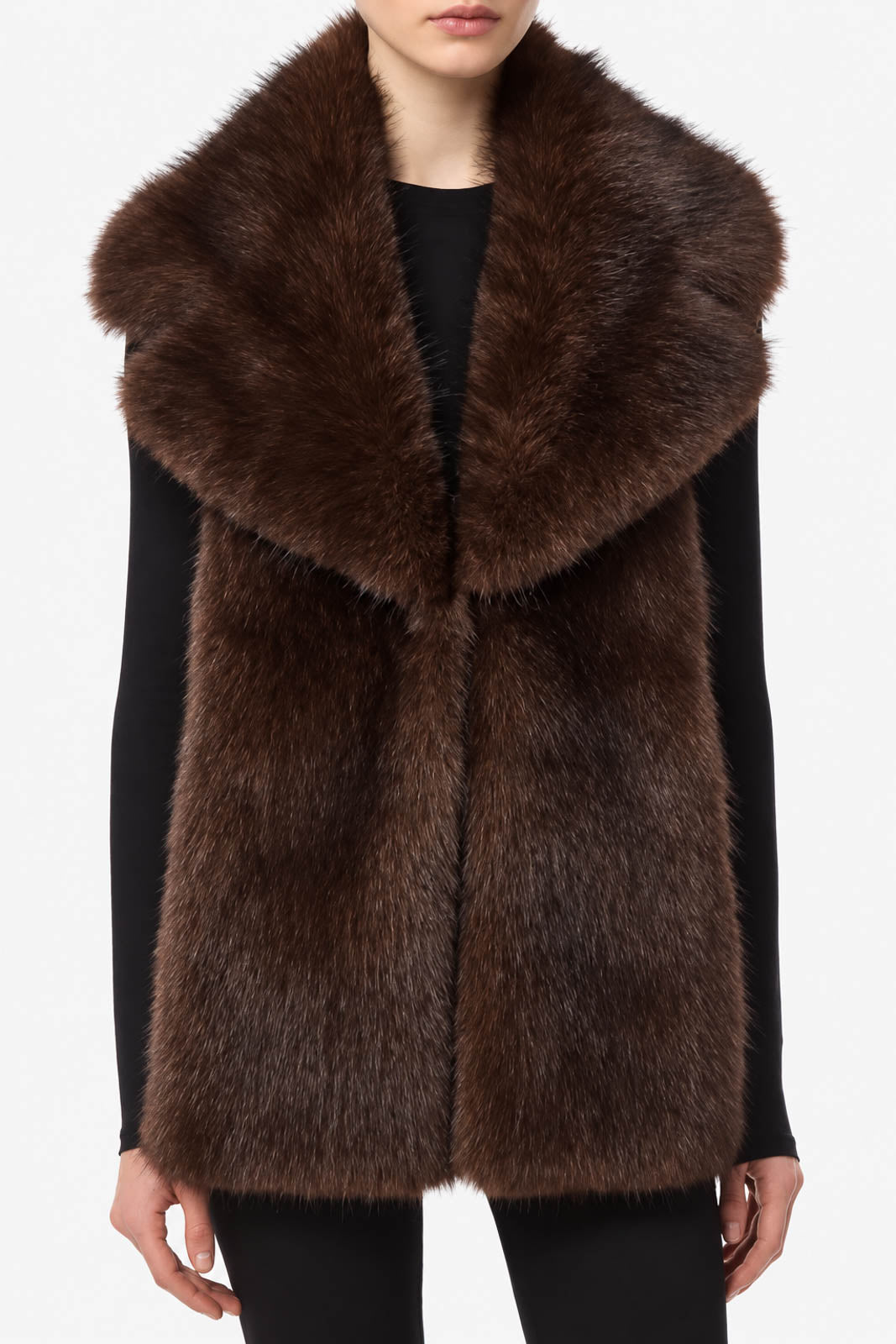 Apparis, Krageneinsatz Mia Sable in Fauve Multi