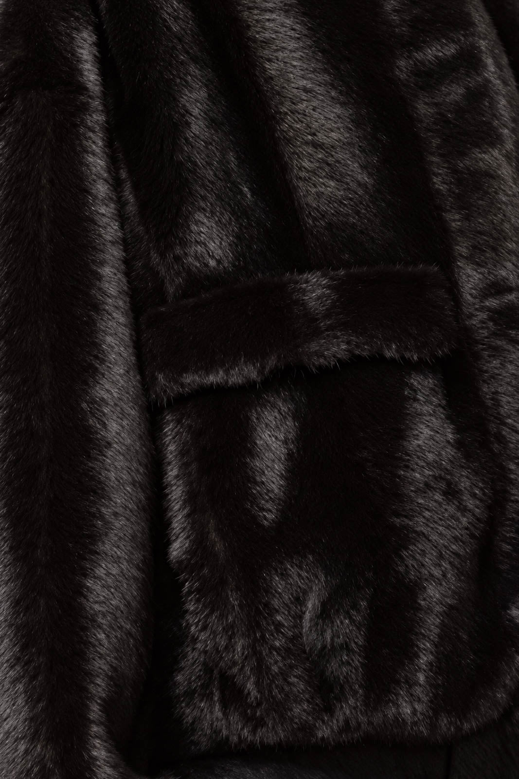 Apparis, Jacke/Bomber Iris Shaved Mink in Noir Multi