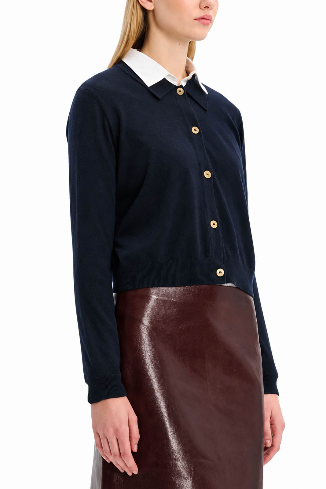 Arch4, Cardigan Wrexham in Navy