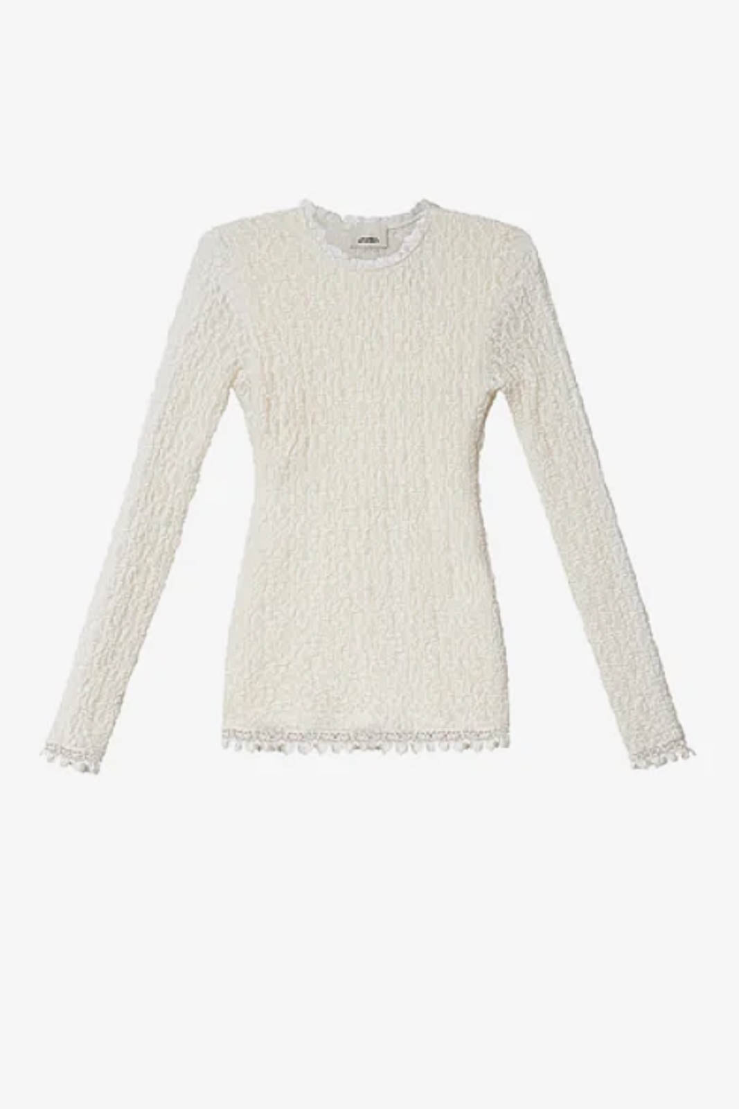 Isabel Marant, Langarm-Shirt Brany in Weiss
