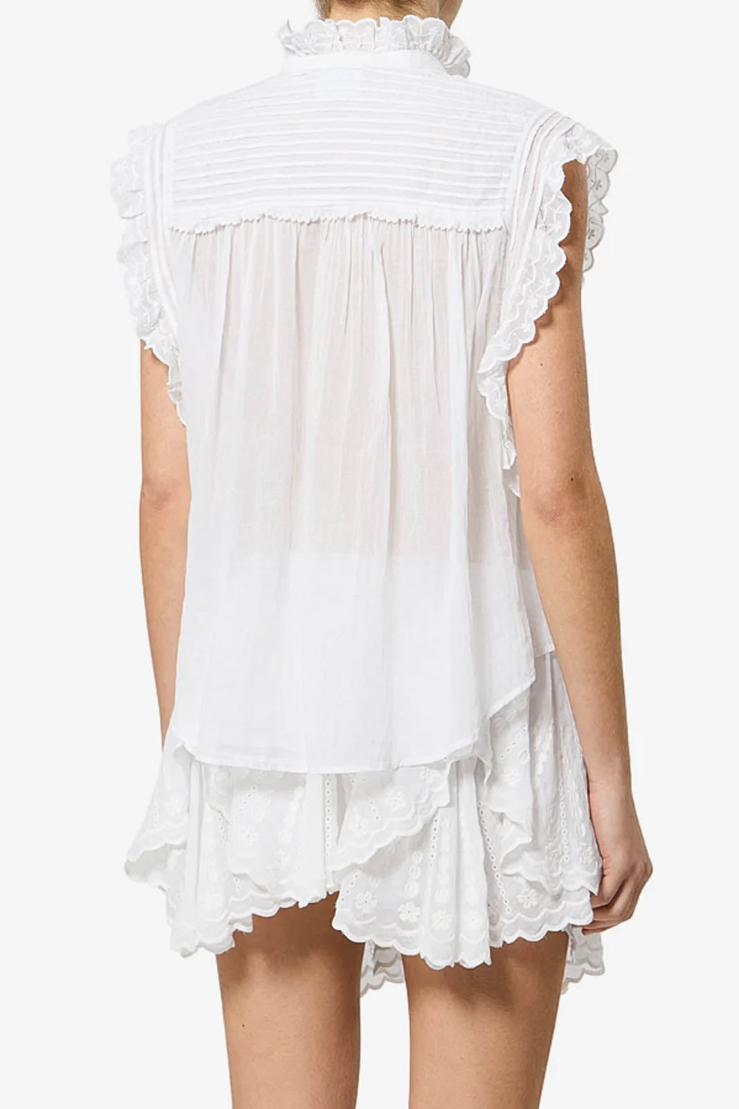 Marant Etoile, Bluse Dersia in Weiss