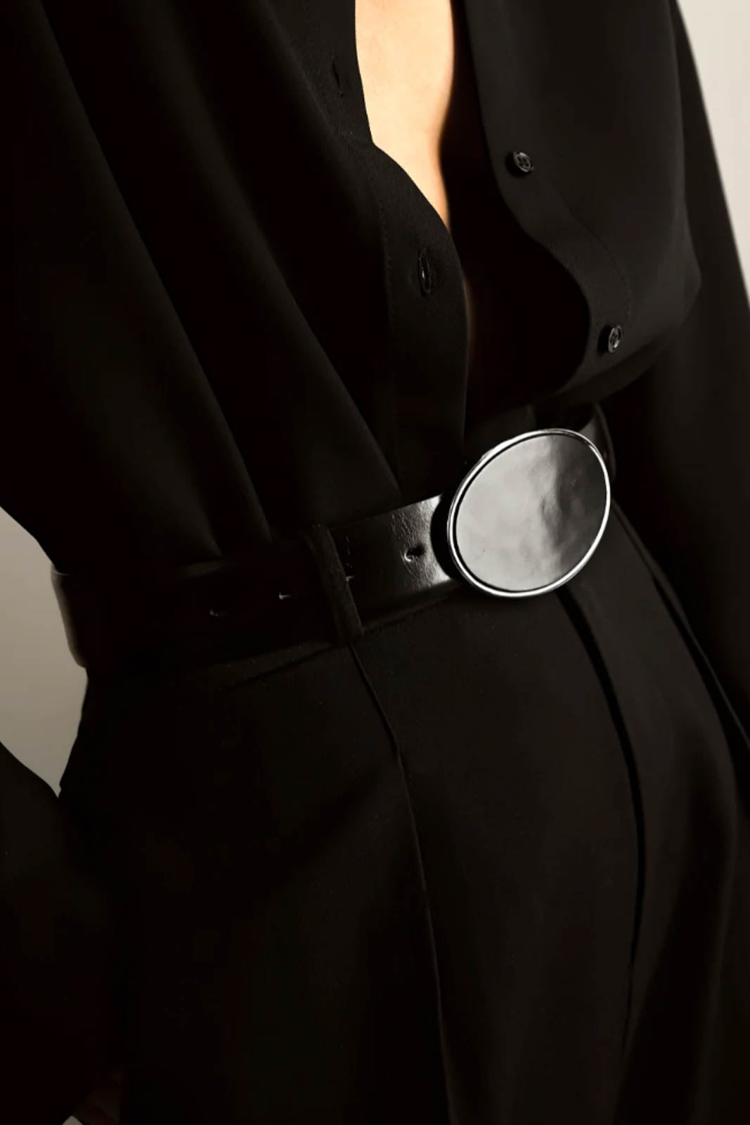 Déhanche, Gürtel Flint in Black/Silver
