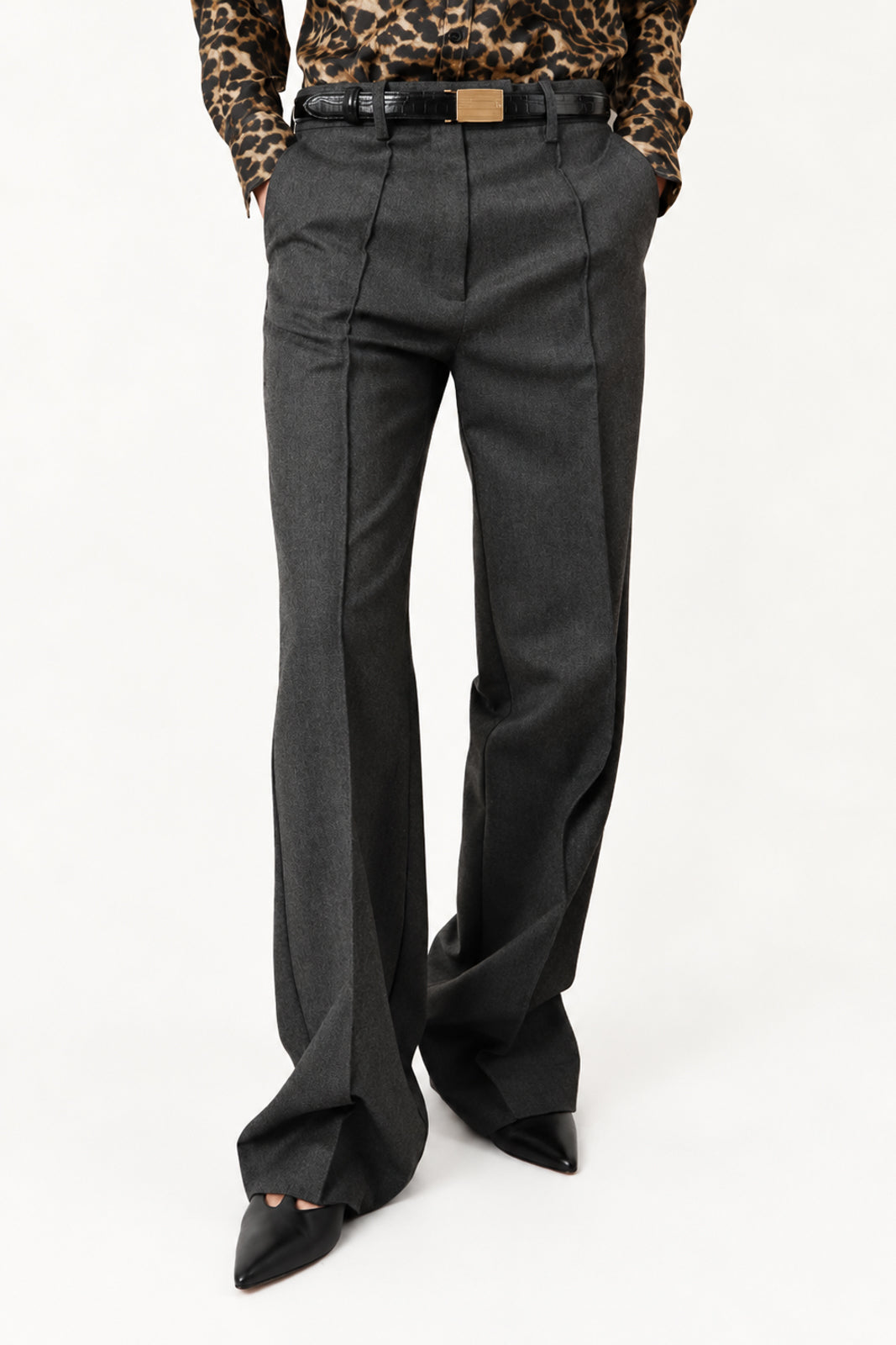 Hose Carabinier in Grau