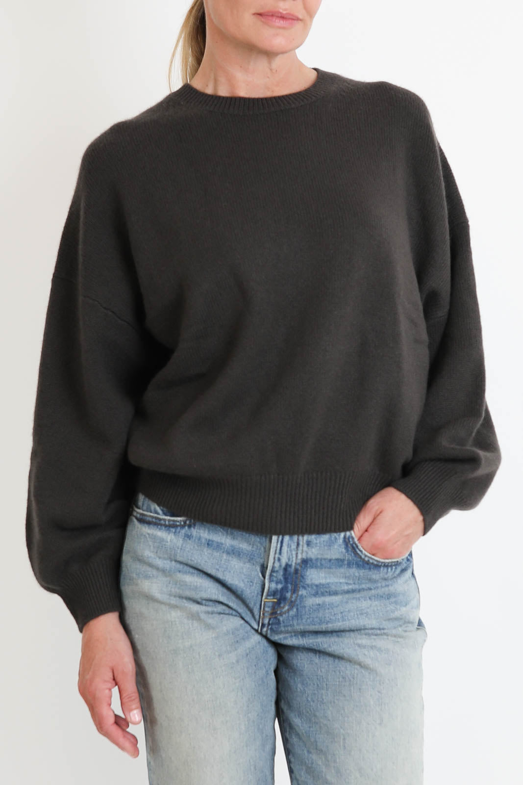 Lisa Yang, Pullover Veira in Dark Fern