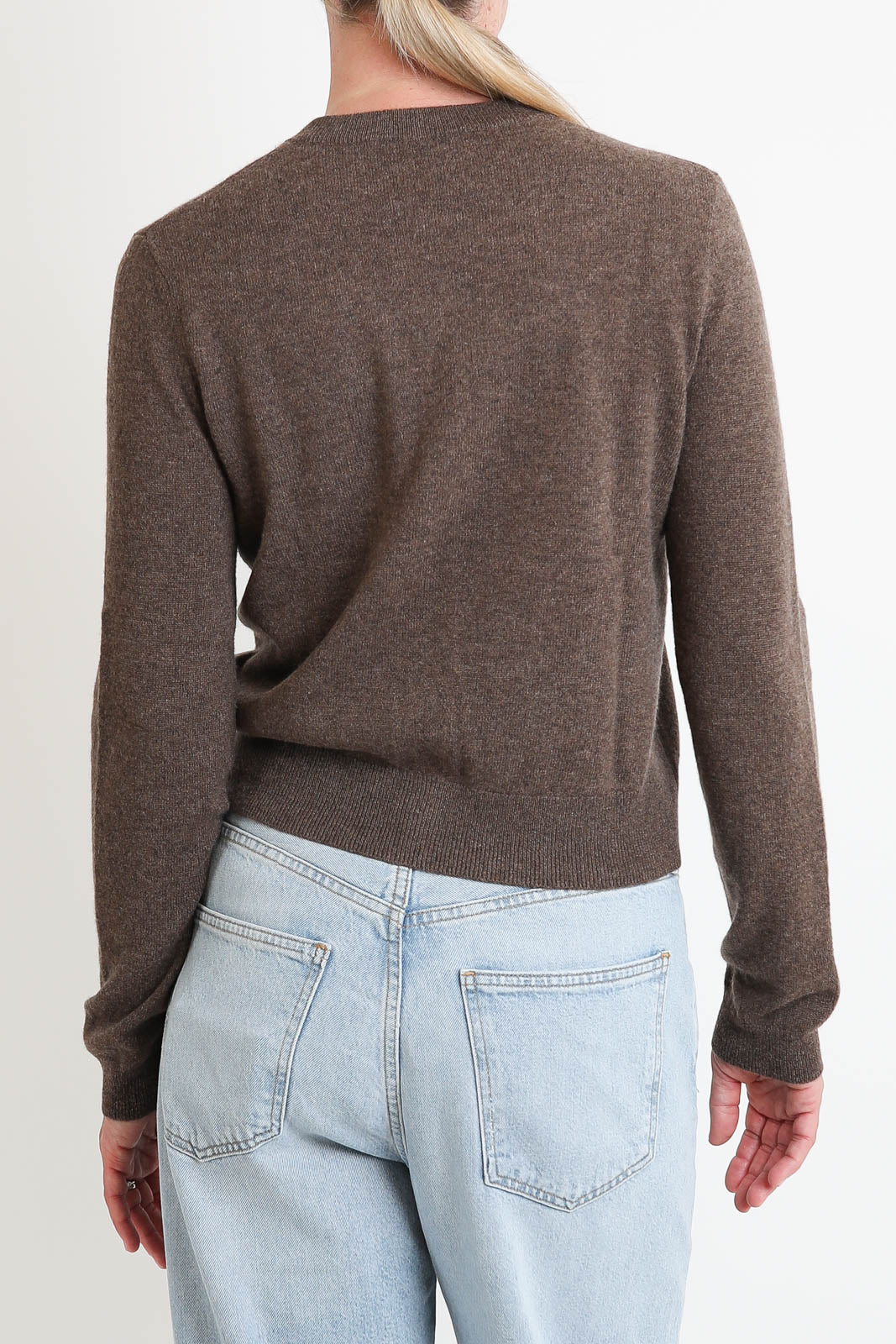 Lisa Yang, Cardigan Karia in Dark Truffle