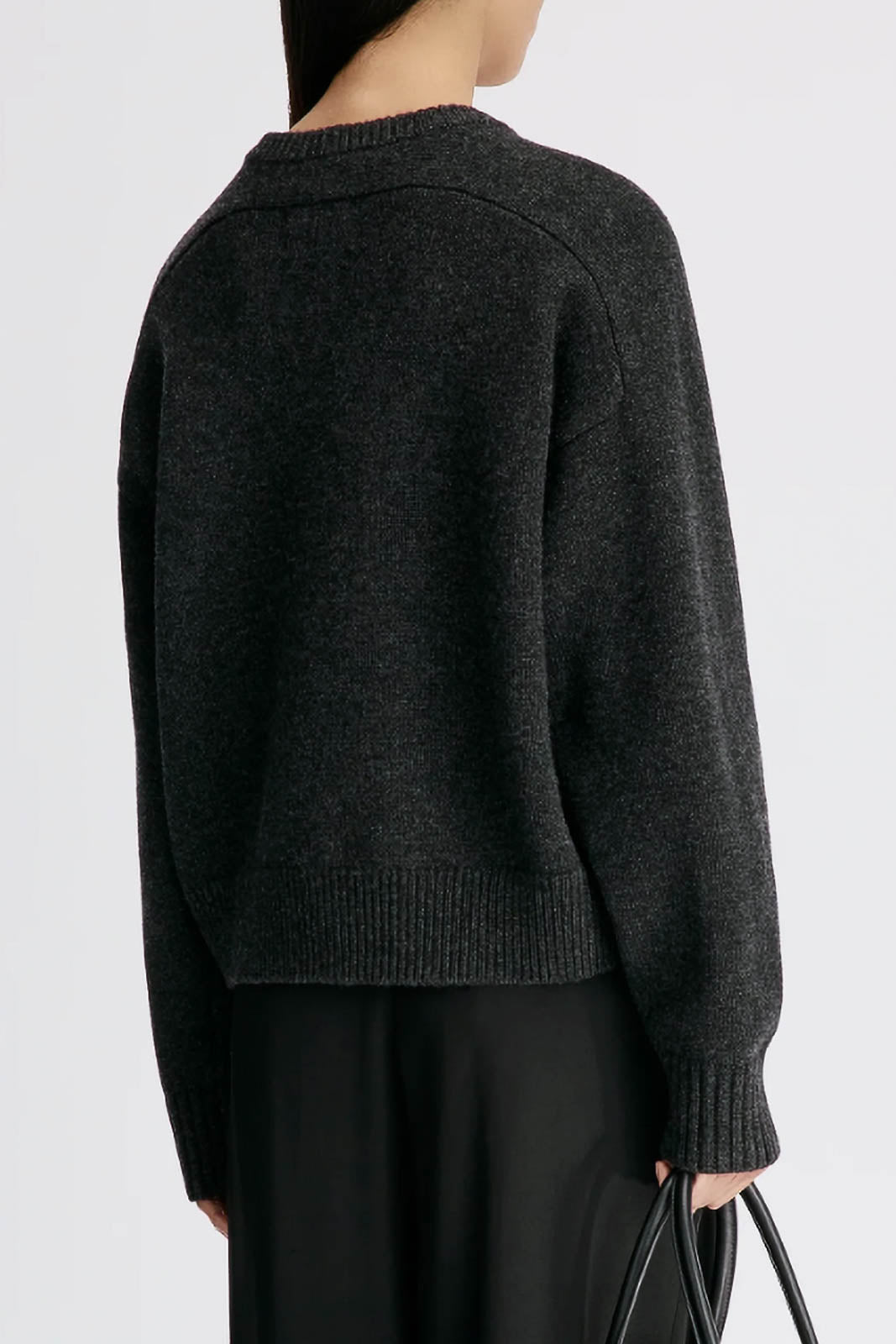 Loulou de Saison, Pullover Breha in Charcoal Melange