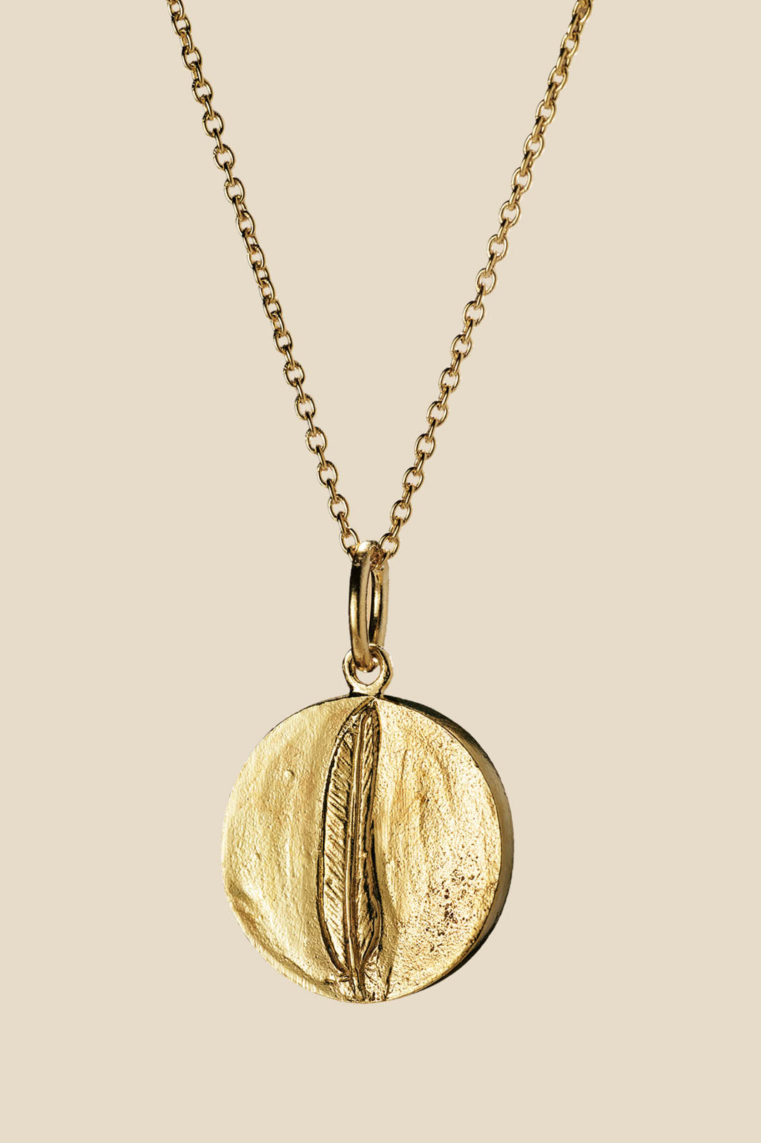 Purple Connective, Halskette Eagle in Gold