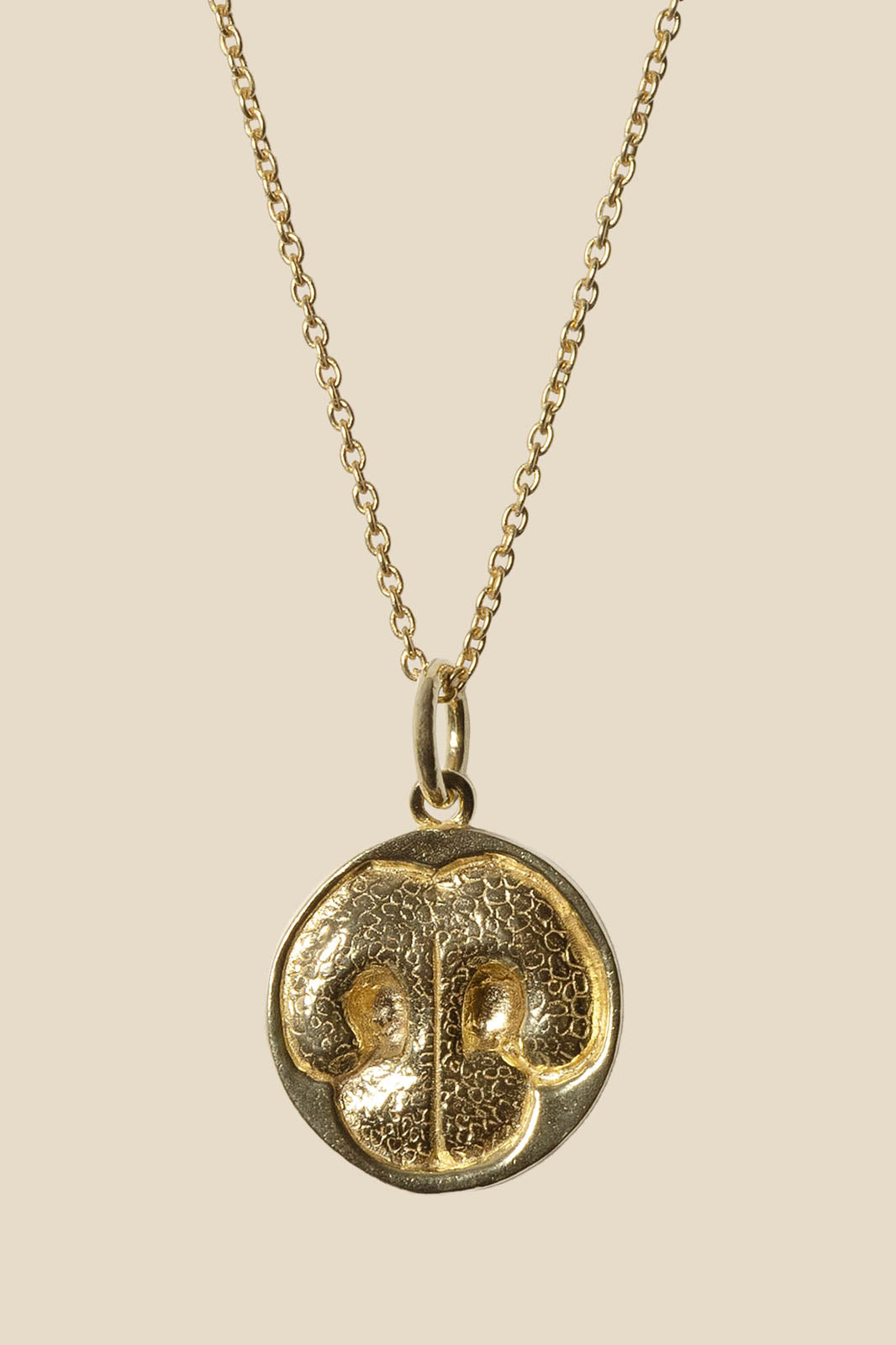 Purple Connective, Halskette Dog in Gold
