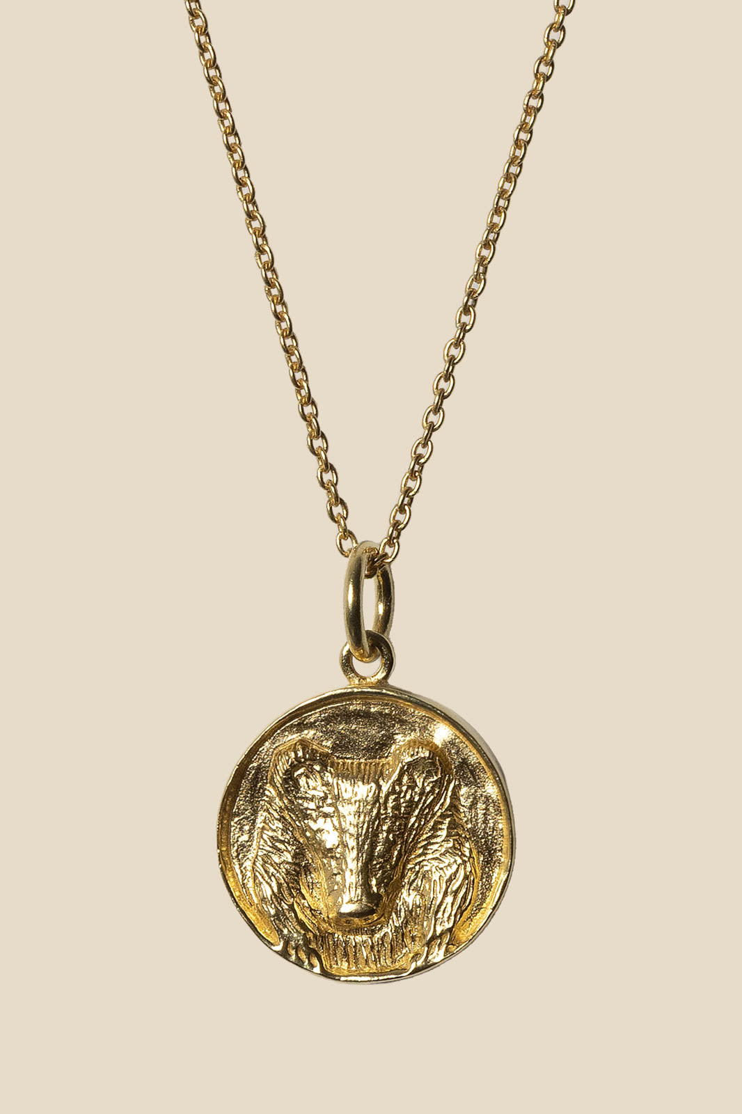 Halskette Badger in Gold