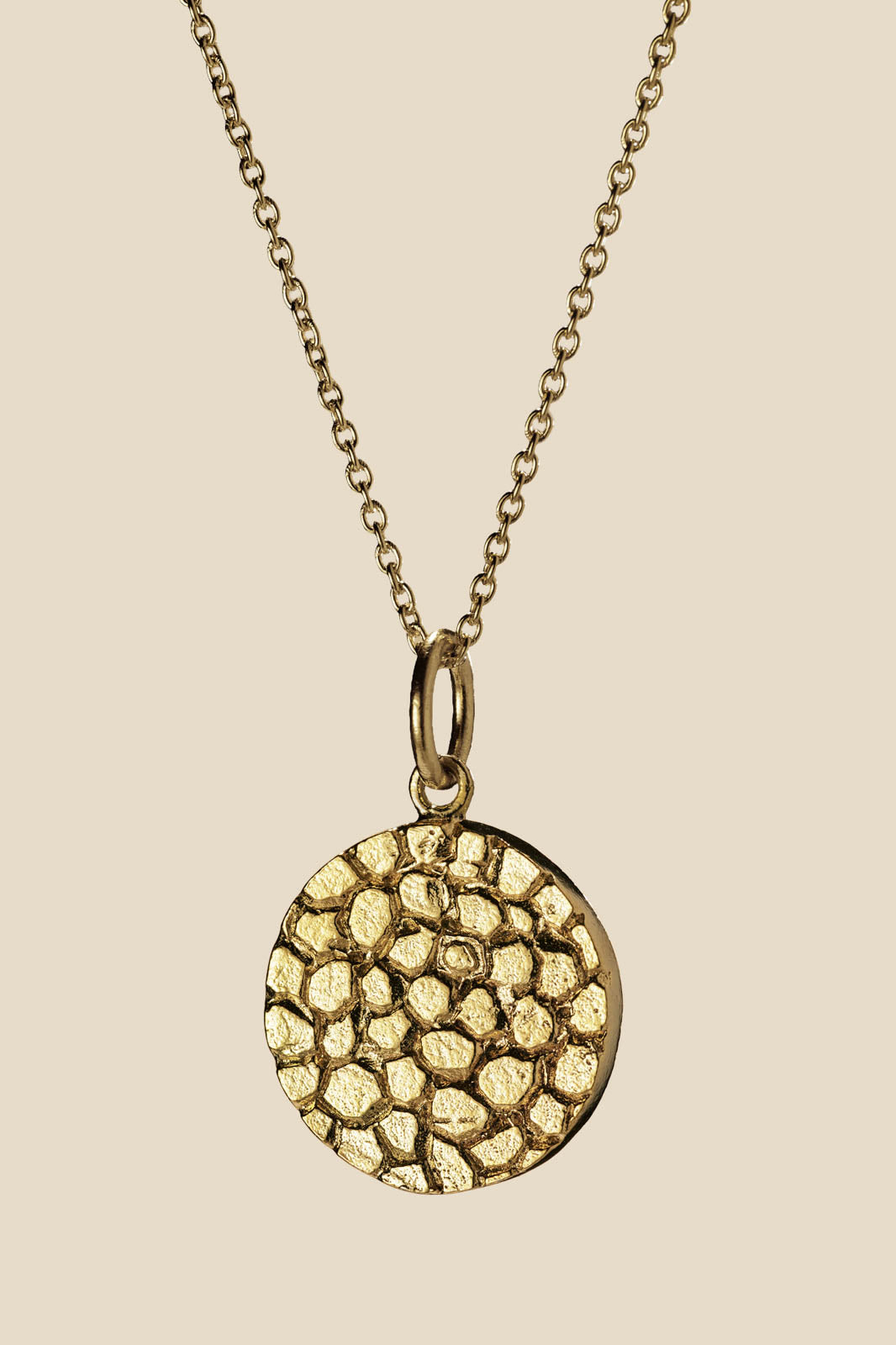 Purple Connective, Halskette Armadillo in Gold