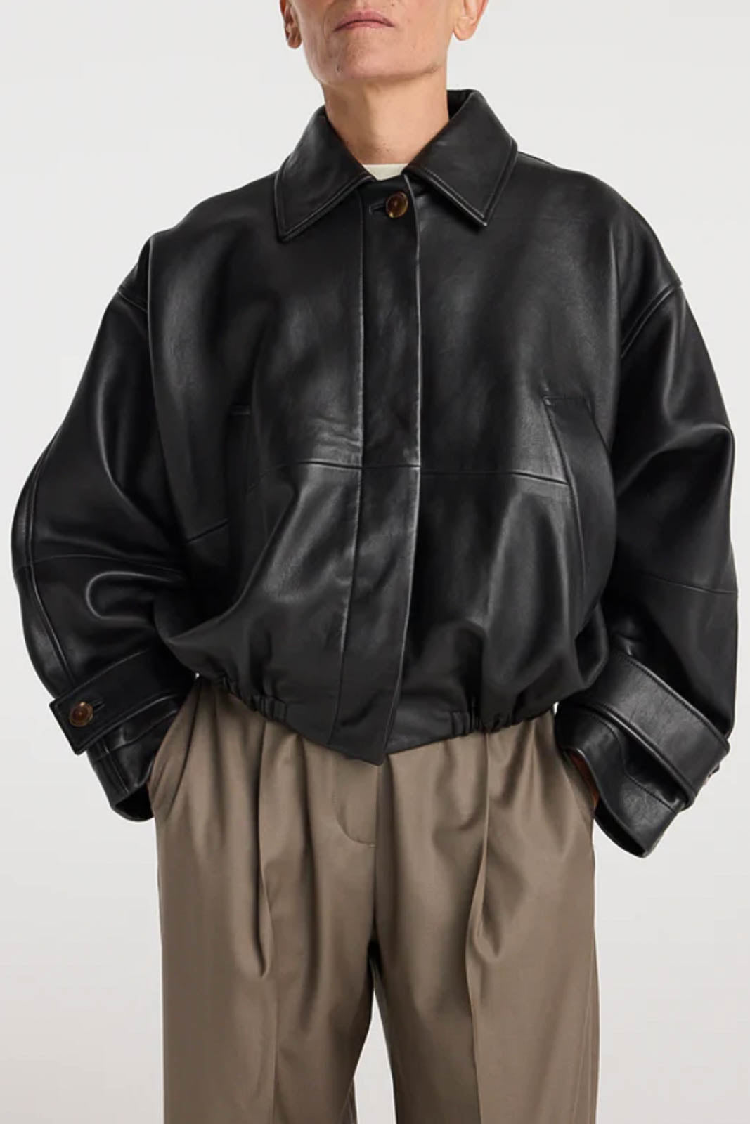 Rohe, Jacke Blouson in Schwarz