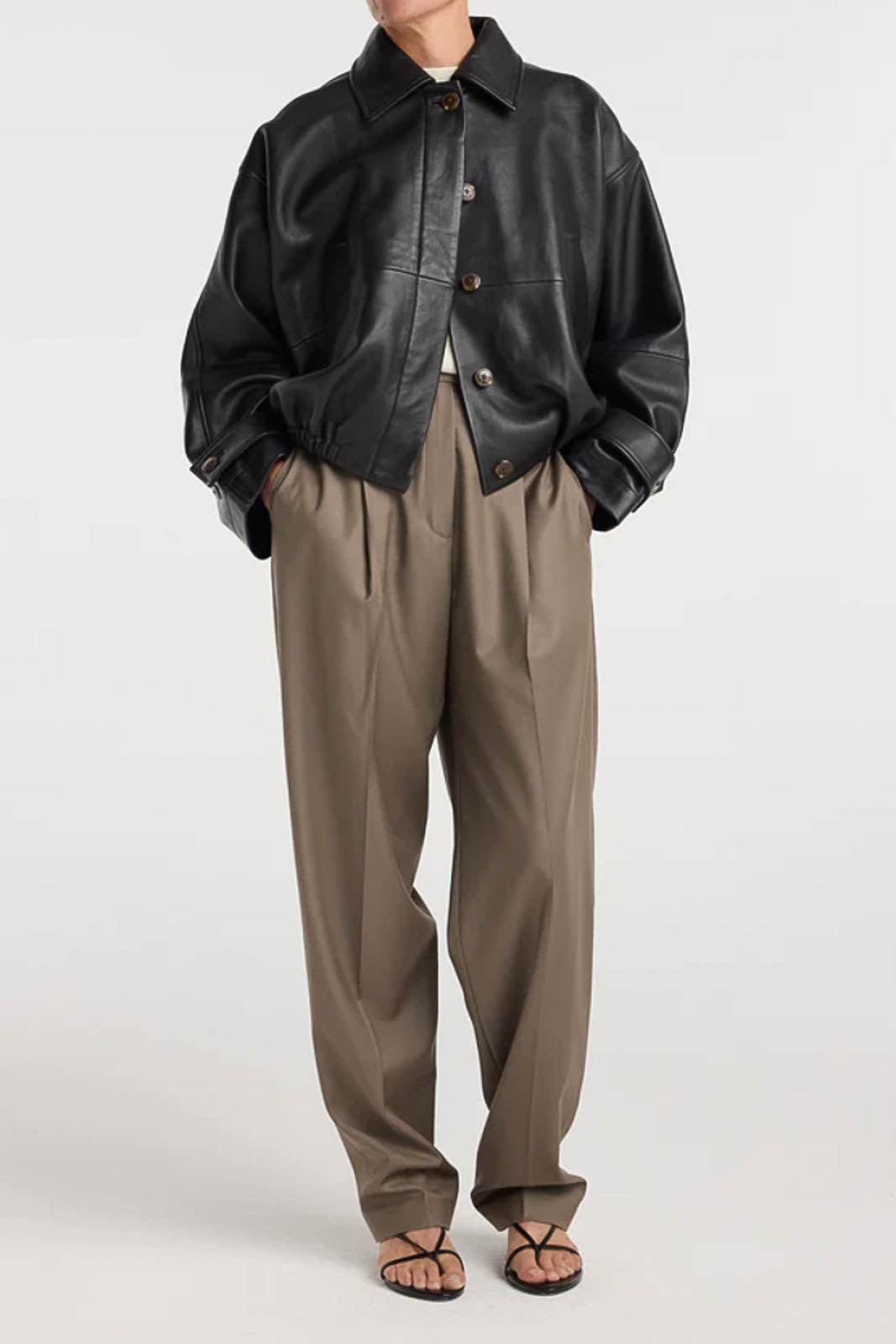 Rohe, Jacke Blouson in Schwarz