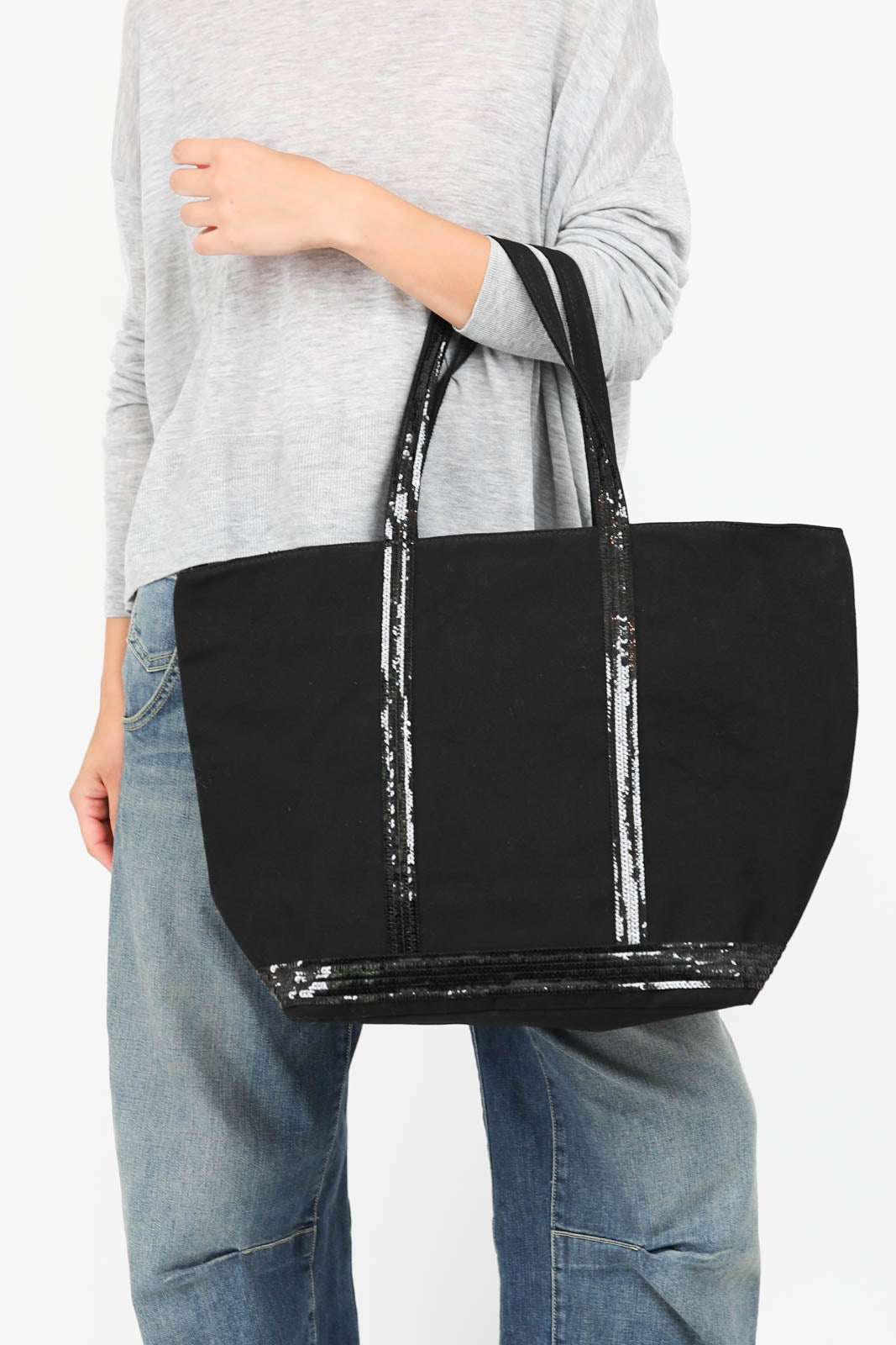 Tasche Cabas L in Schwarz