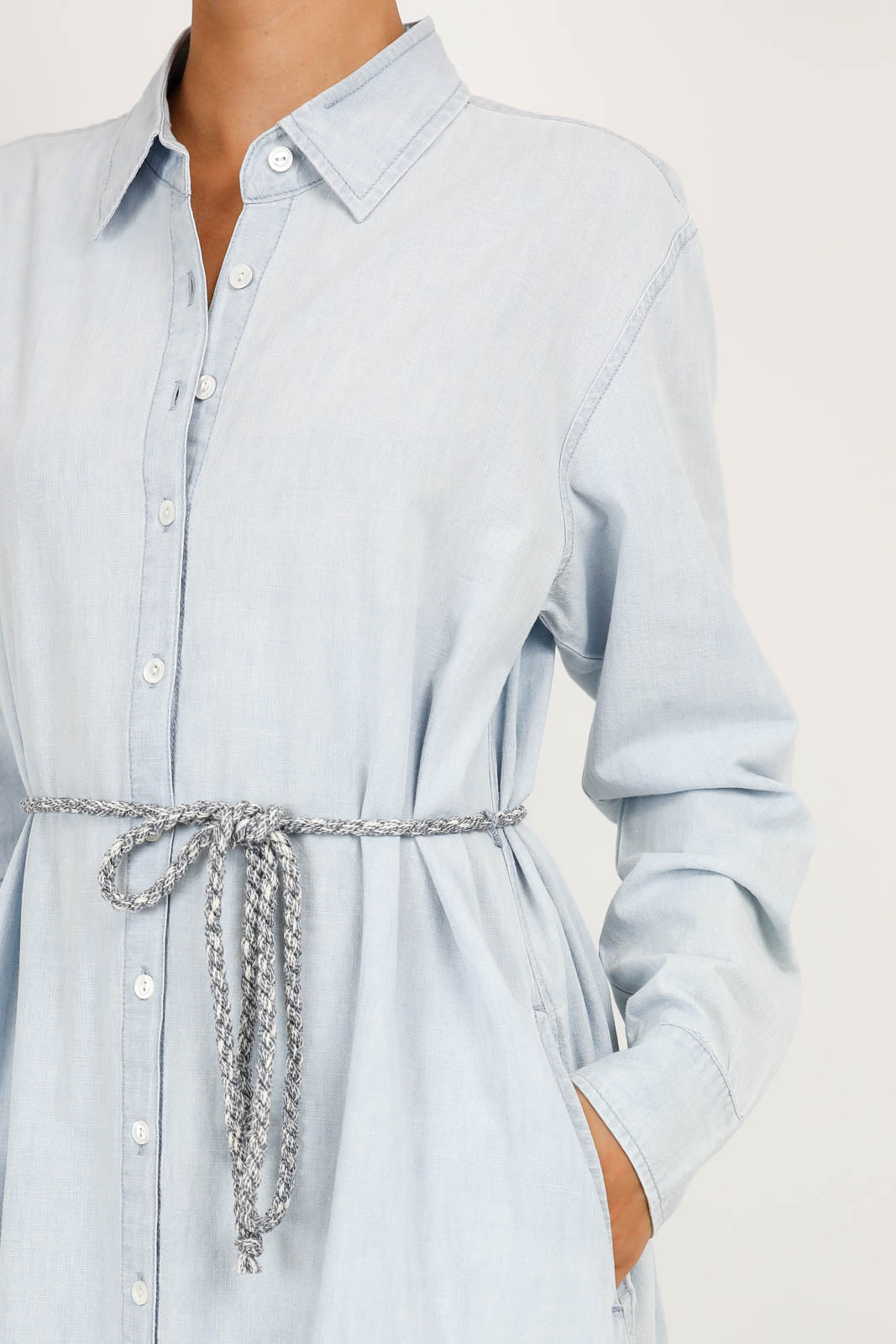 Kleid Bowen in Air Blue