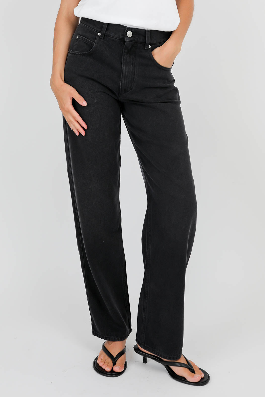 Jeans Jenny in Faded Black