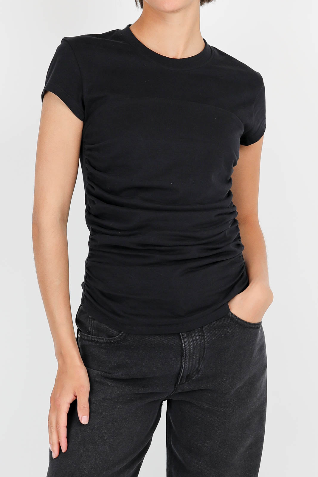 T-Shirt Maelie in Schwarz
