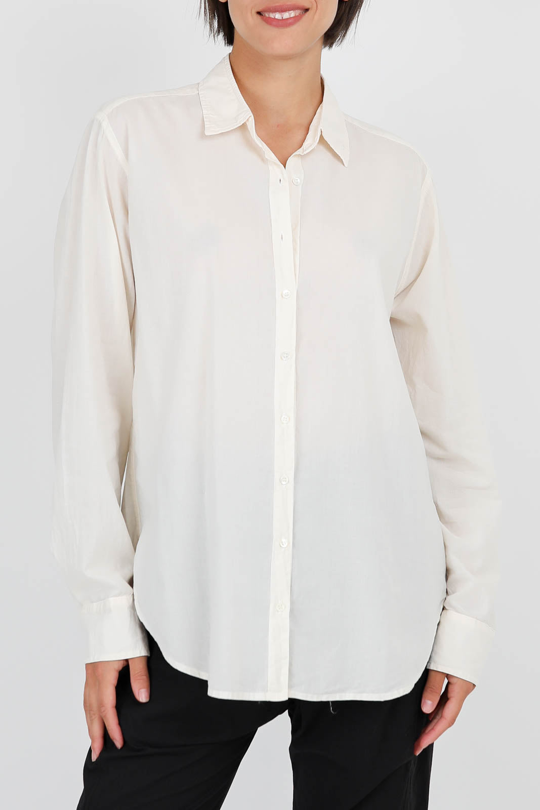 Bluse Beau in Oysterette