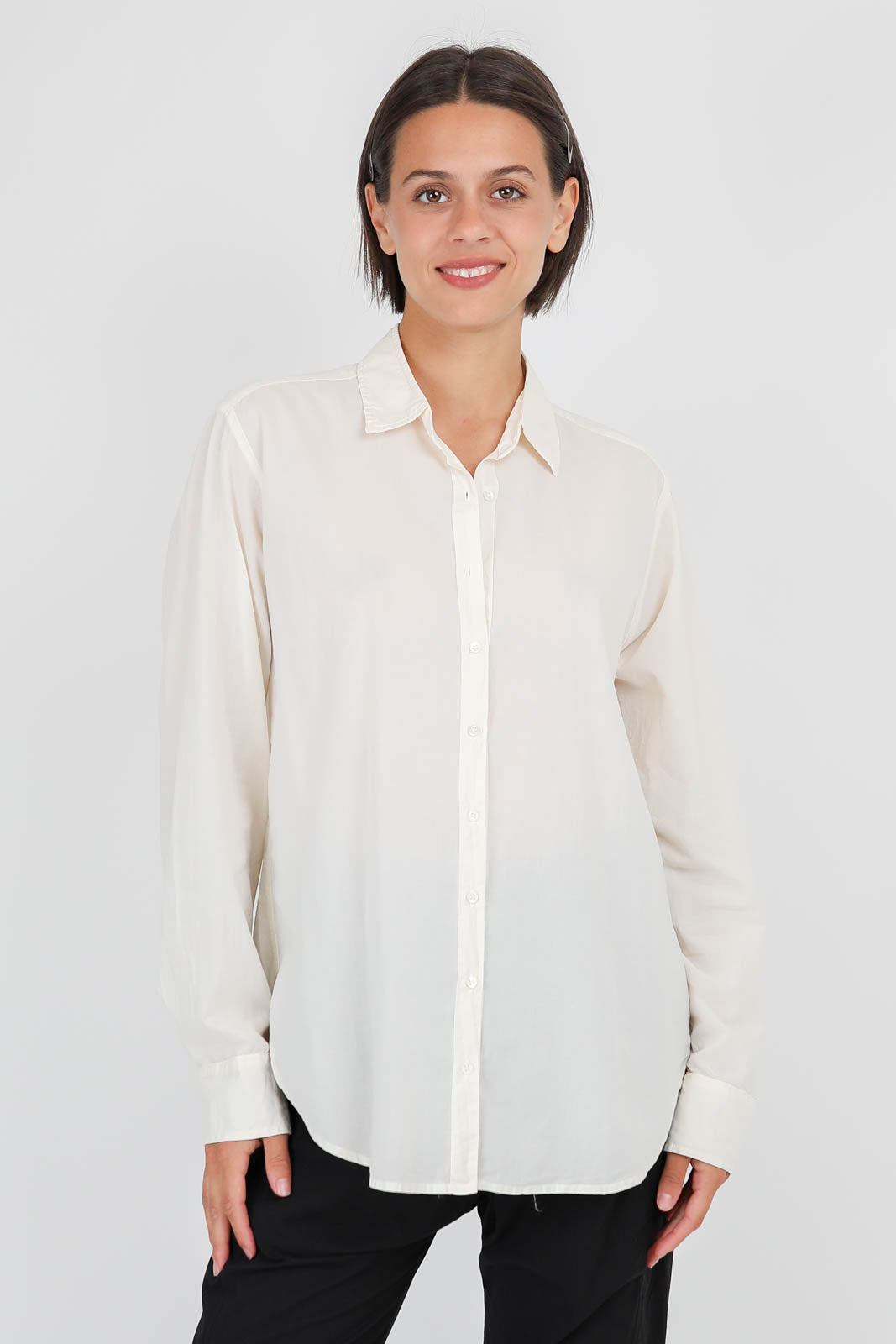 Bluse Beau in Oysterette