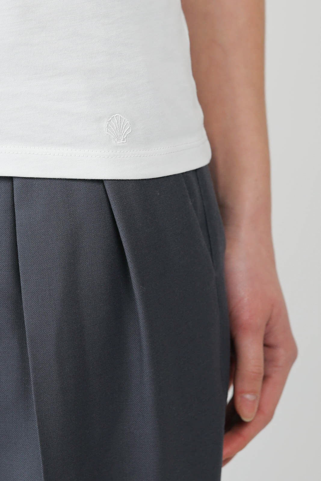 Tank Top Poso in Weiss
