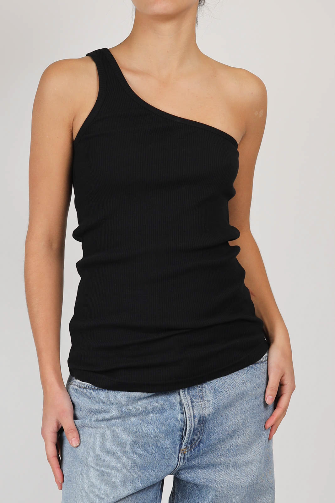T-Shirt Tresia in Schwarz