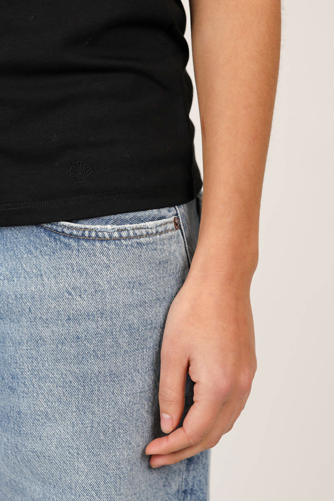 Tank Top Poso in Schwarz