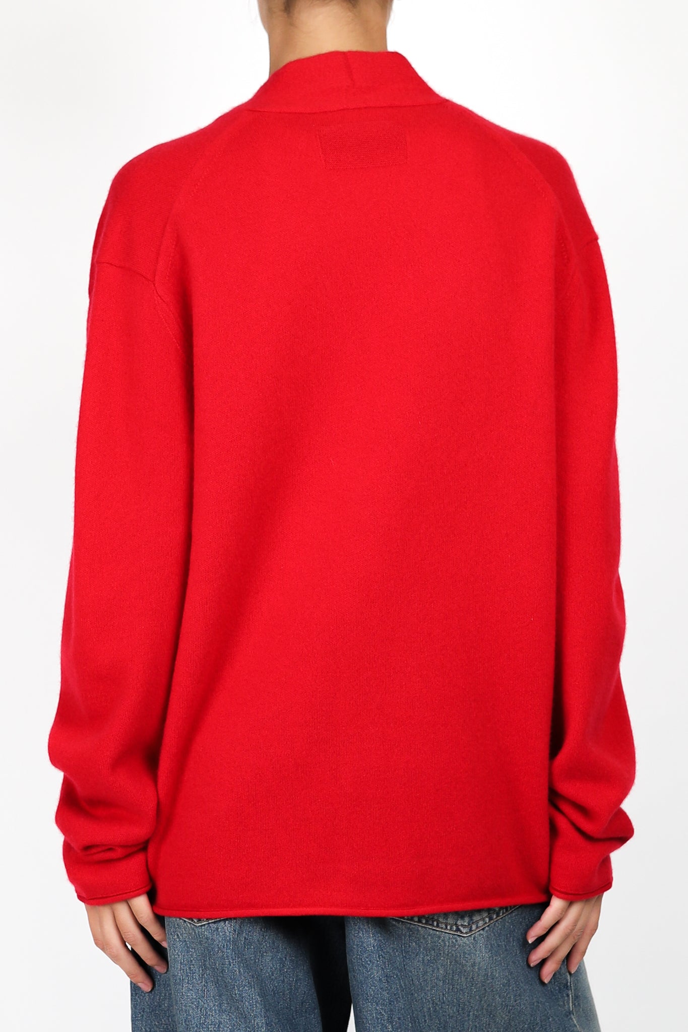 Cardigan Everywear in True Red