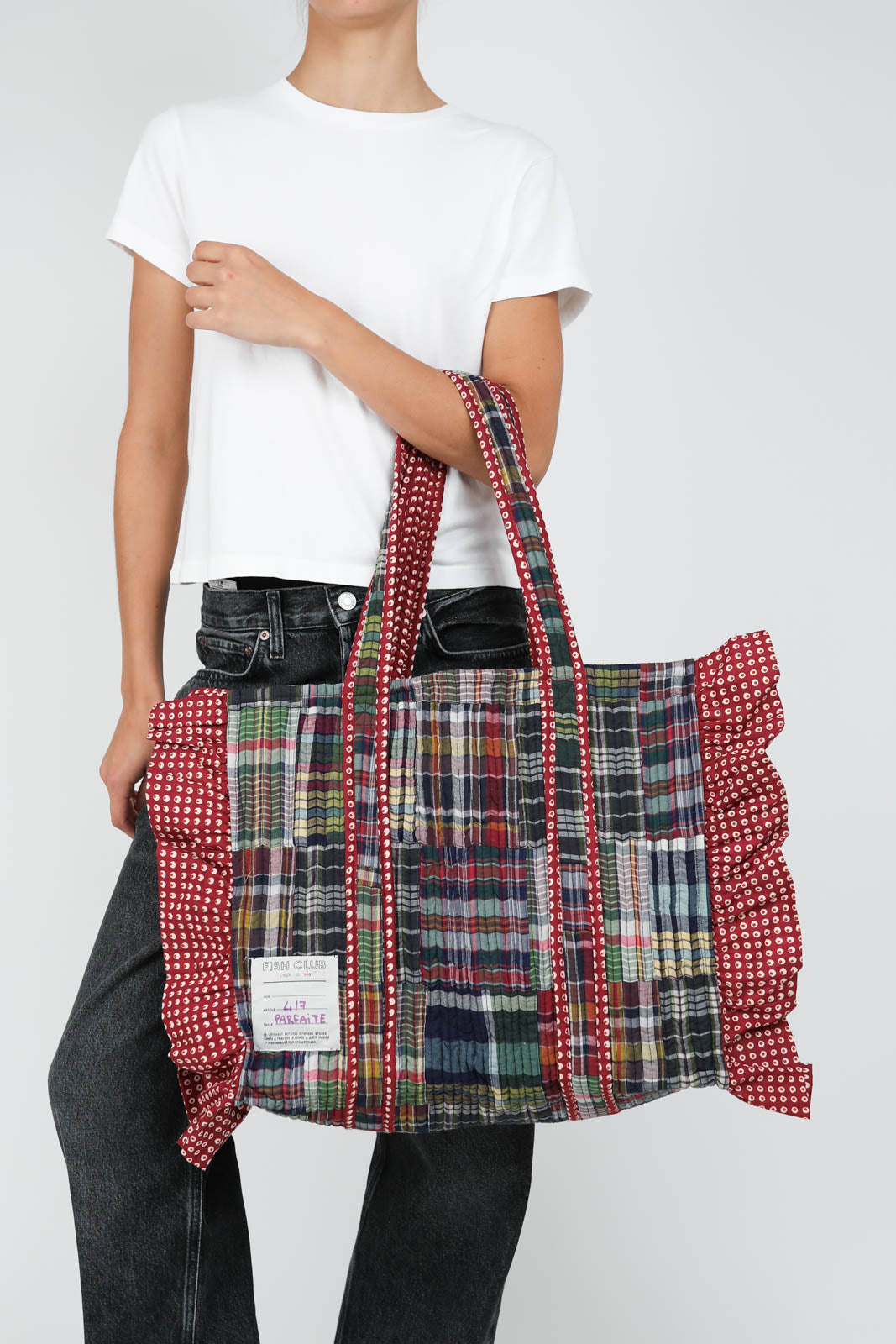 Tasche Grand Cabas Large in Burgundy