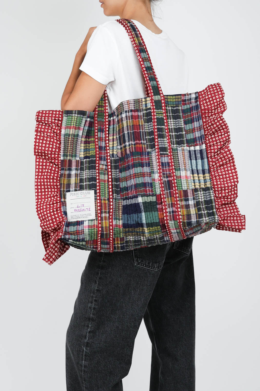 Tasche Grand Cabas Large in Burgundy