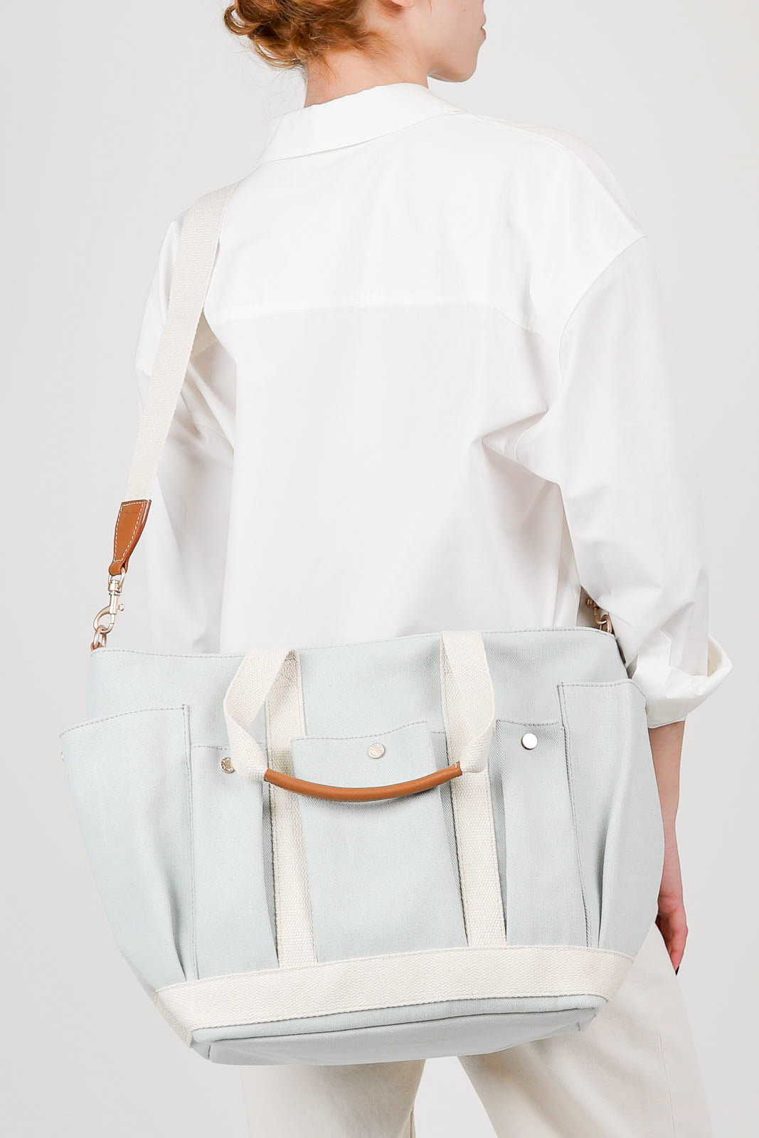 Tasche Cabas Multipoche L in Glacier