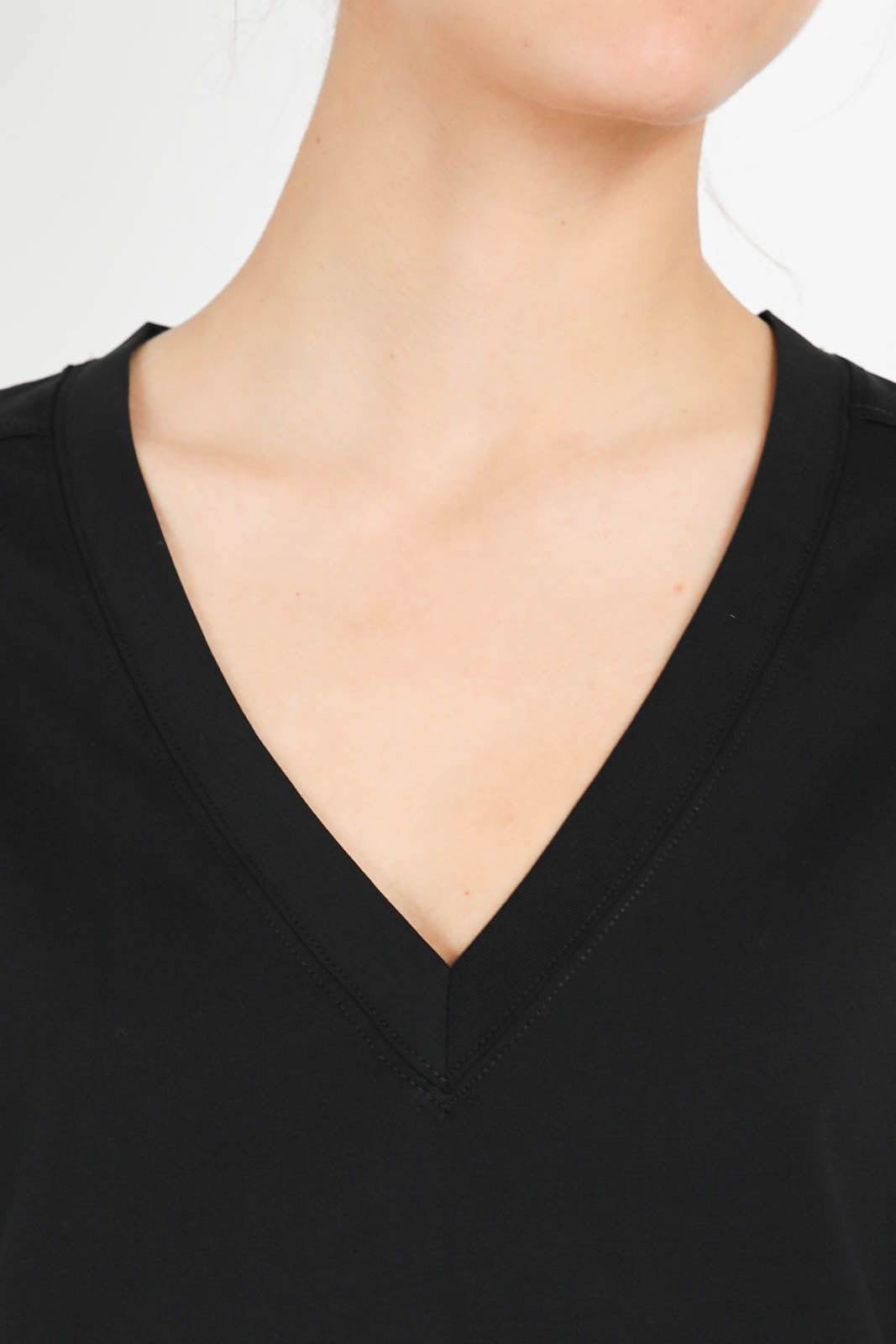 T-Shirt Faaa in Schwarz