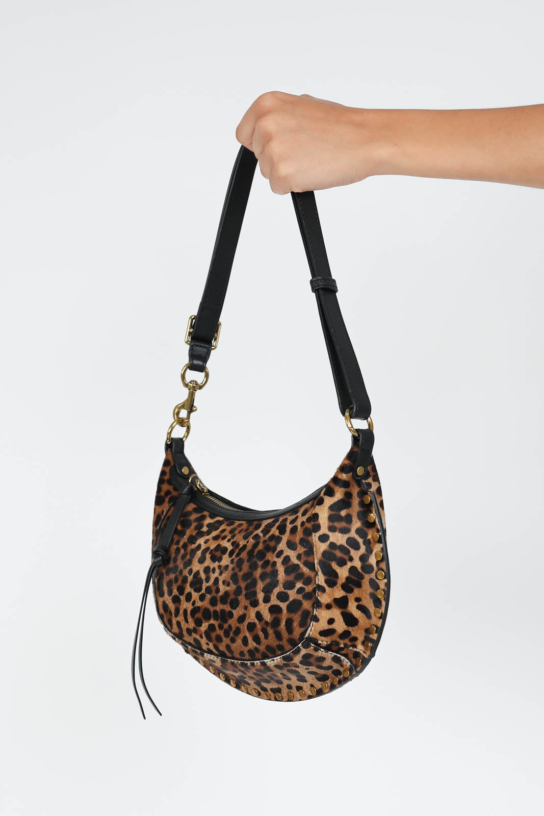 Tasche Oskan Moon in Leopard