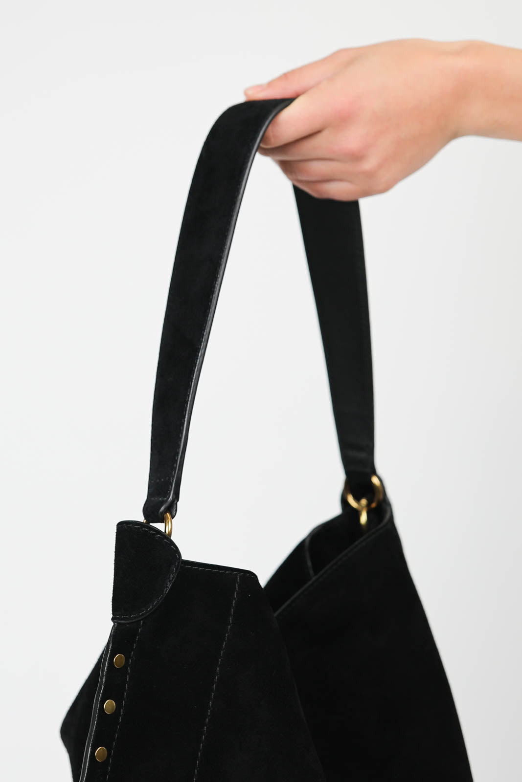 Tasche Oskan Hobo in Schwarz