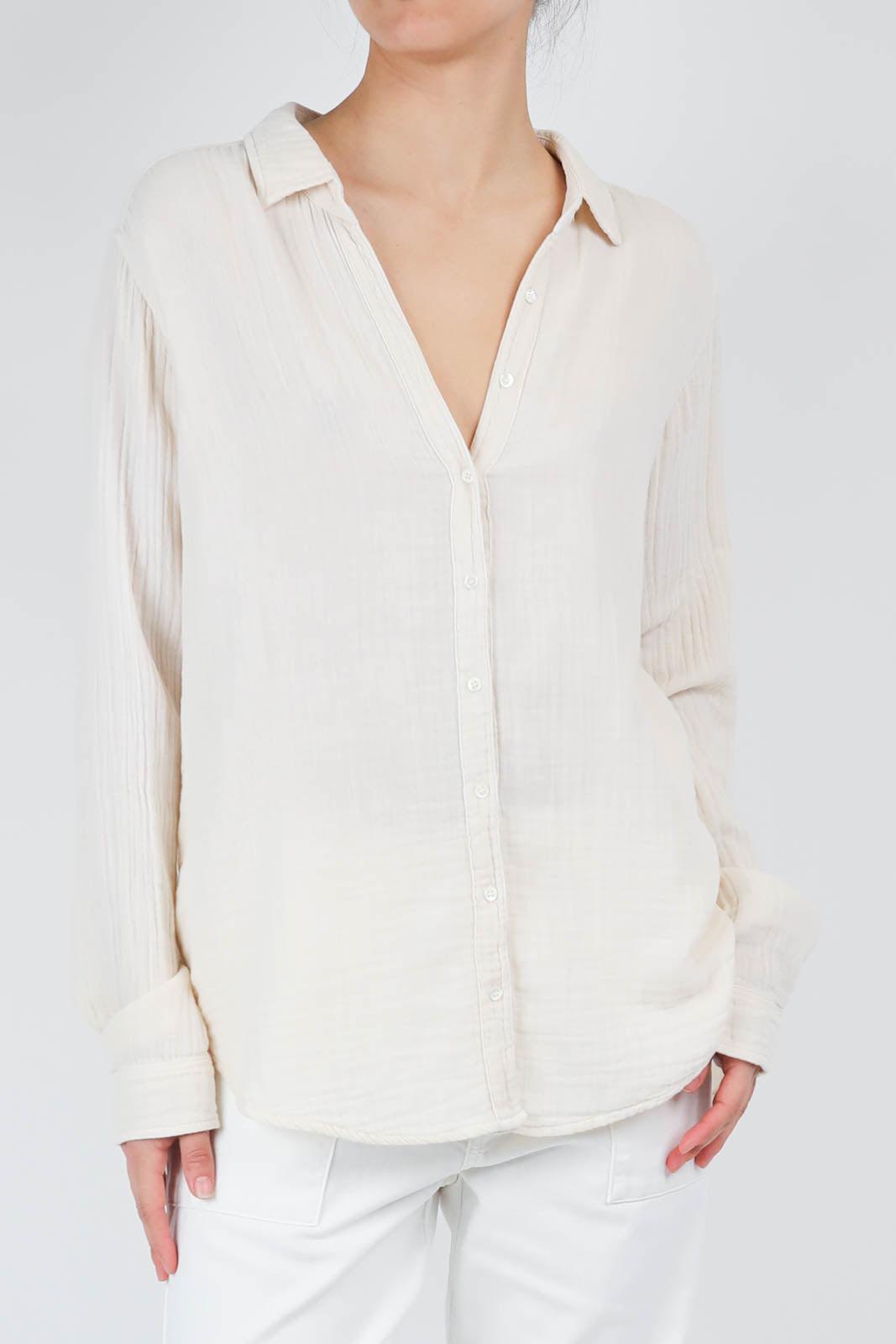 Bluse Scout in Oysterette