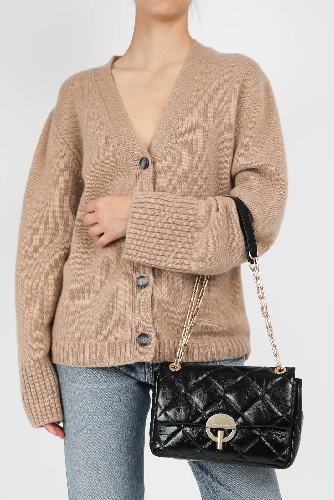 Tasche Moon in Schwarz