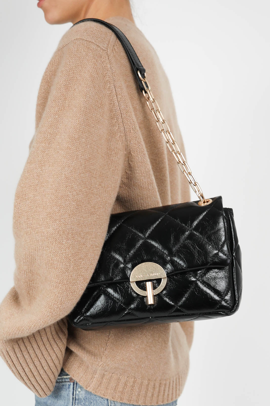 Tasche Moon in Schwarz