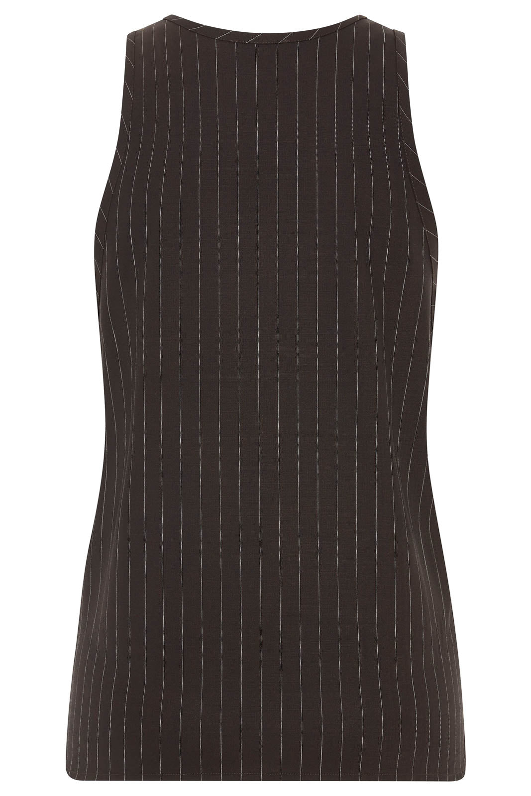 Tank Top Pinstripe in Mahogany Stripe