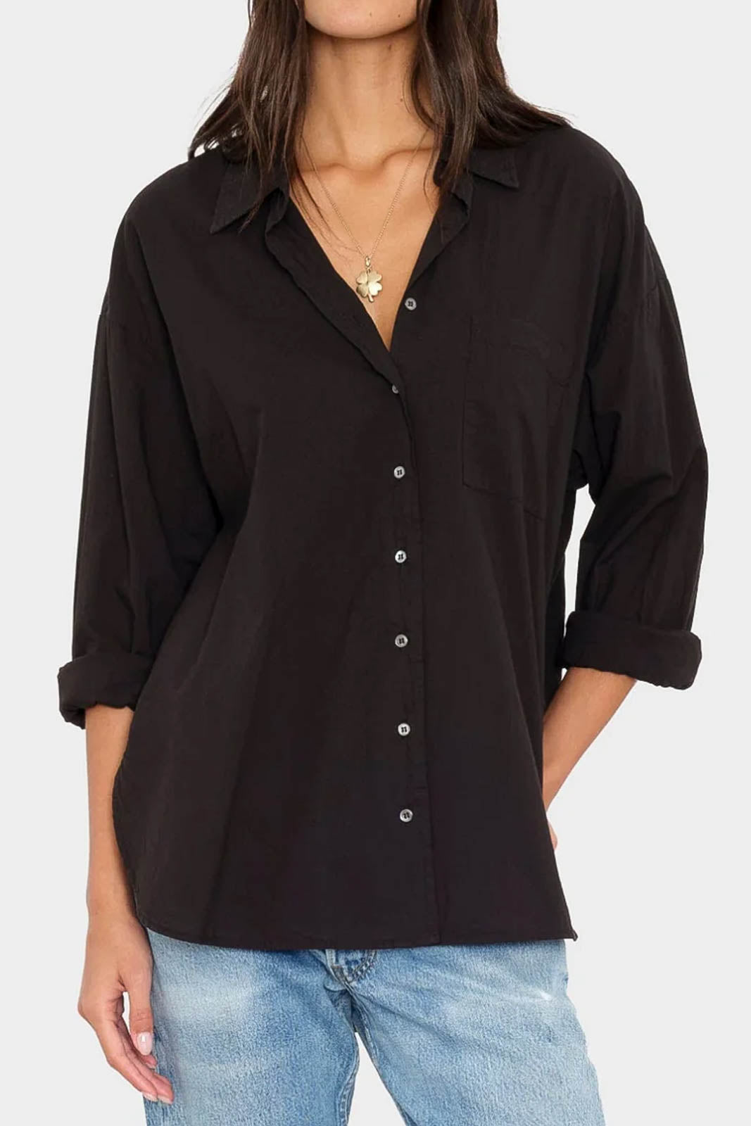 Xirena, Bluse Sydney in Schwarz