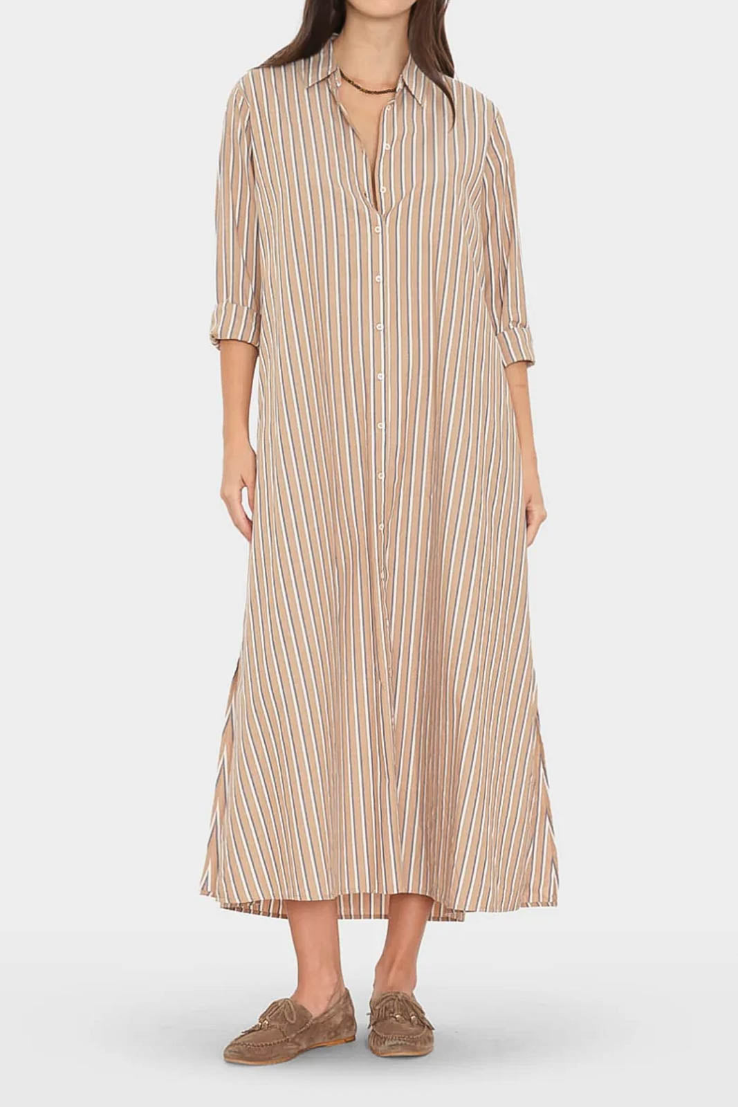 Xirena, Kleid Boden Stripes in Hickory Navy