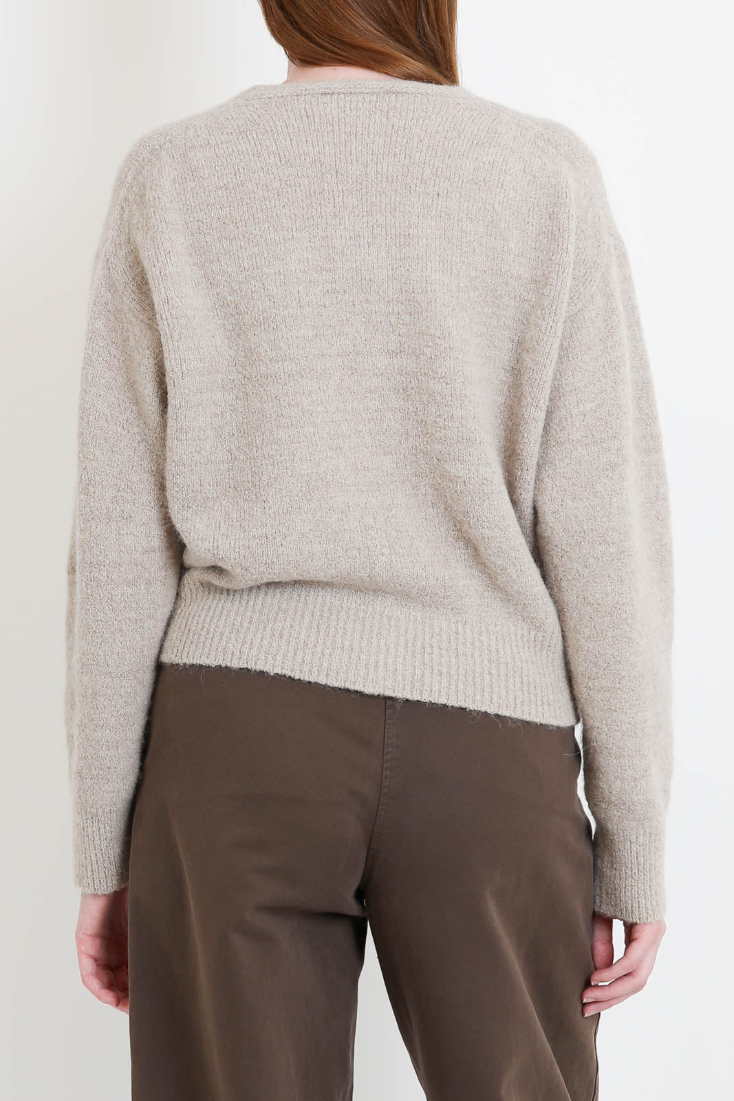 Pomandere, Cardigan aus Wolle in Linen