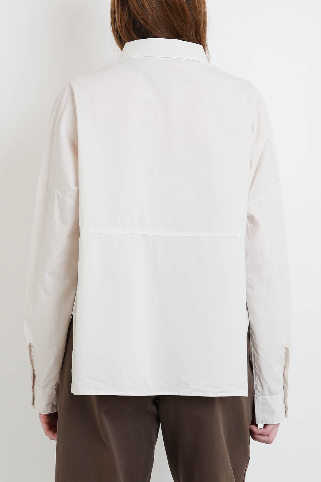 Pomandere, Bluse aus Baumwolle in Soft Lime