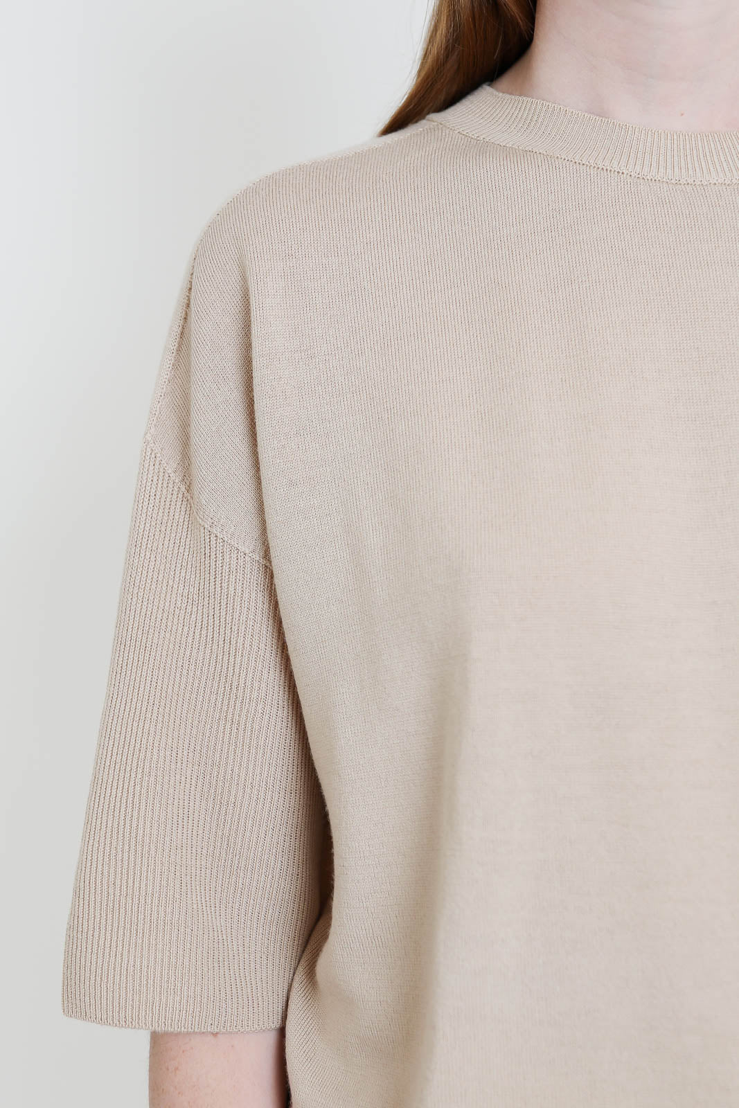 Pomandere, Pullover aus Wolle in Sand
