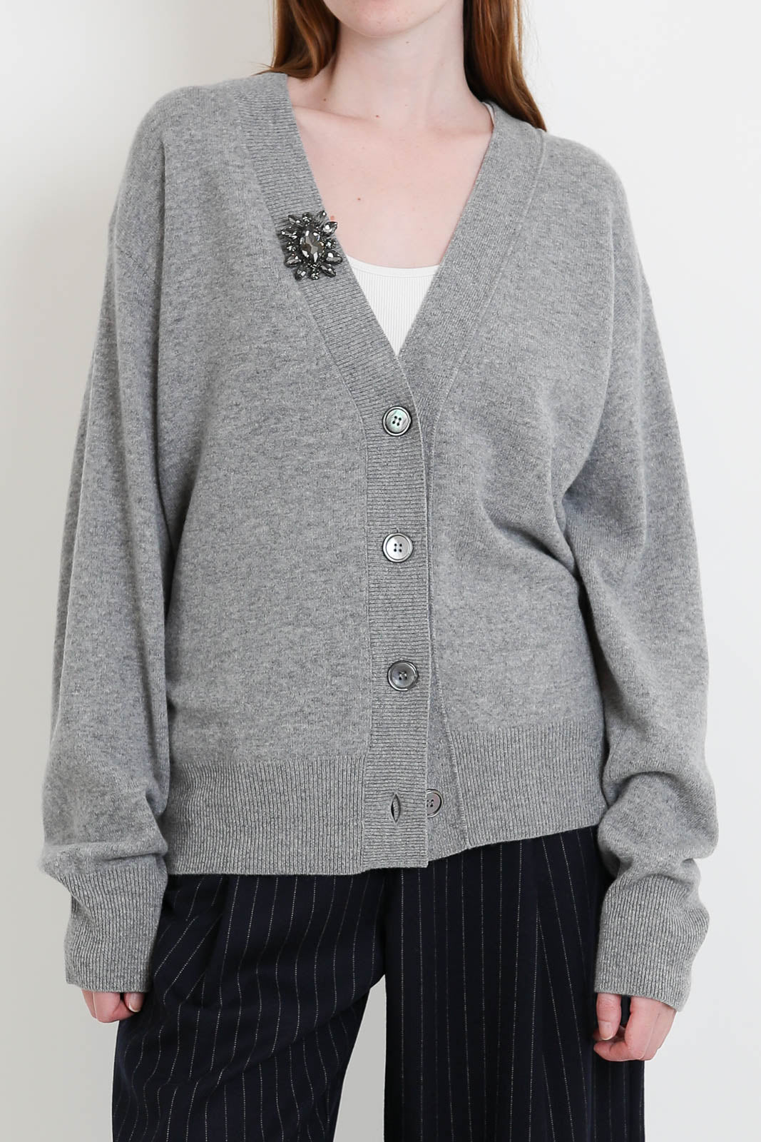 Phisique du Role, Cardigan Fittable in Grigio
