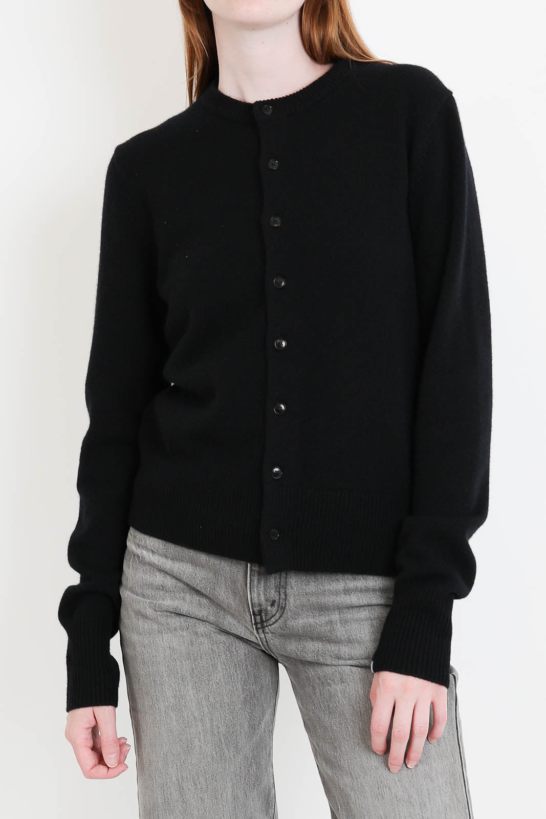 Extreme Cashmere, Cardigan Little Lamb in Raven
