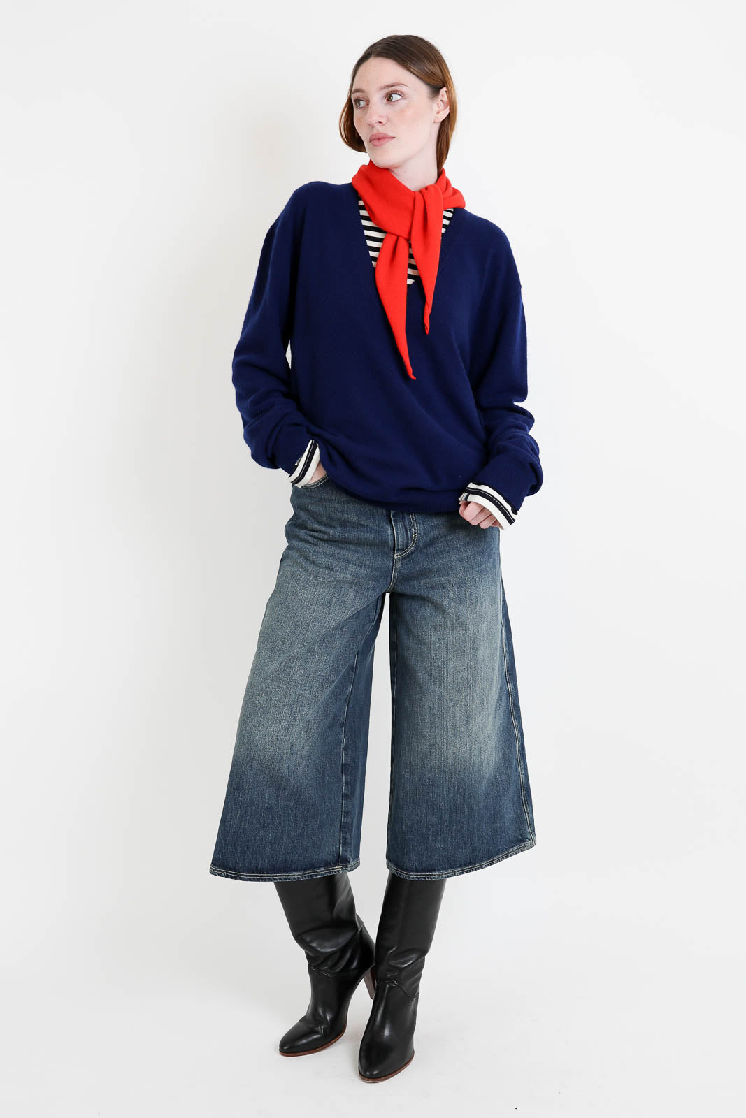 Extreme Cashmere, Pullover Ben in Midnight