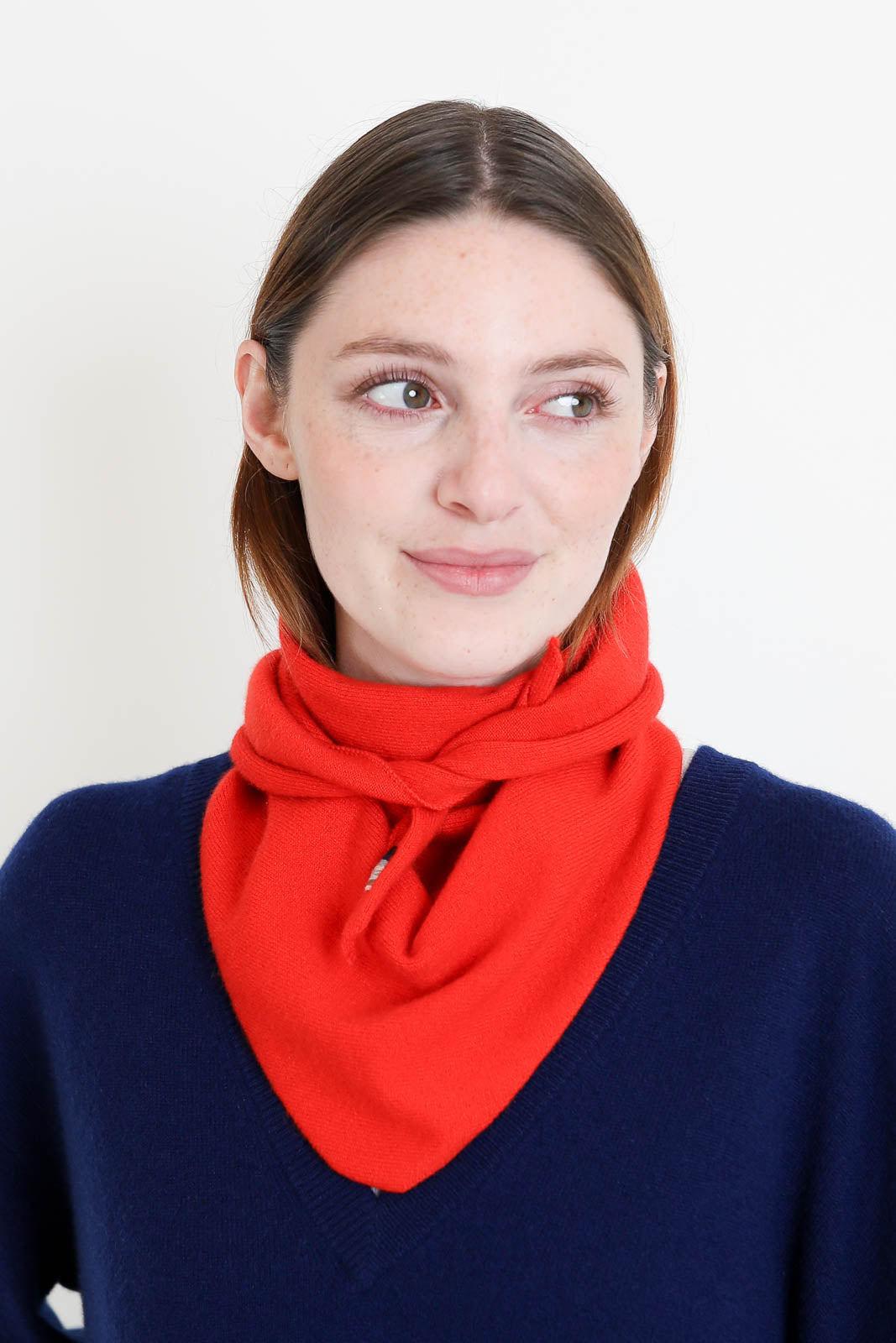 Extreme Cashmere, Schal Bandana in Tomato