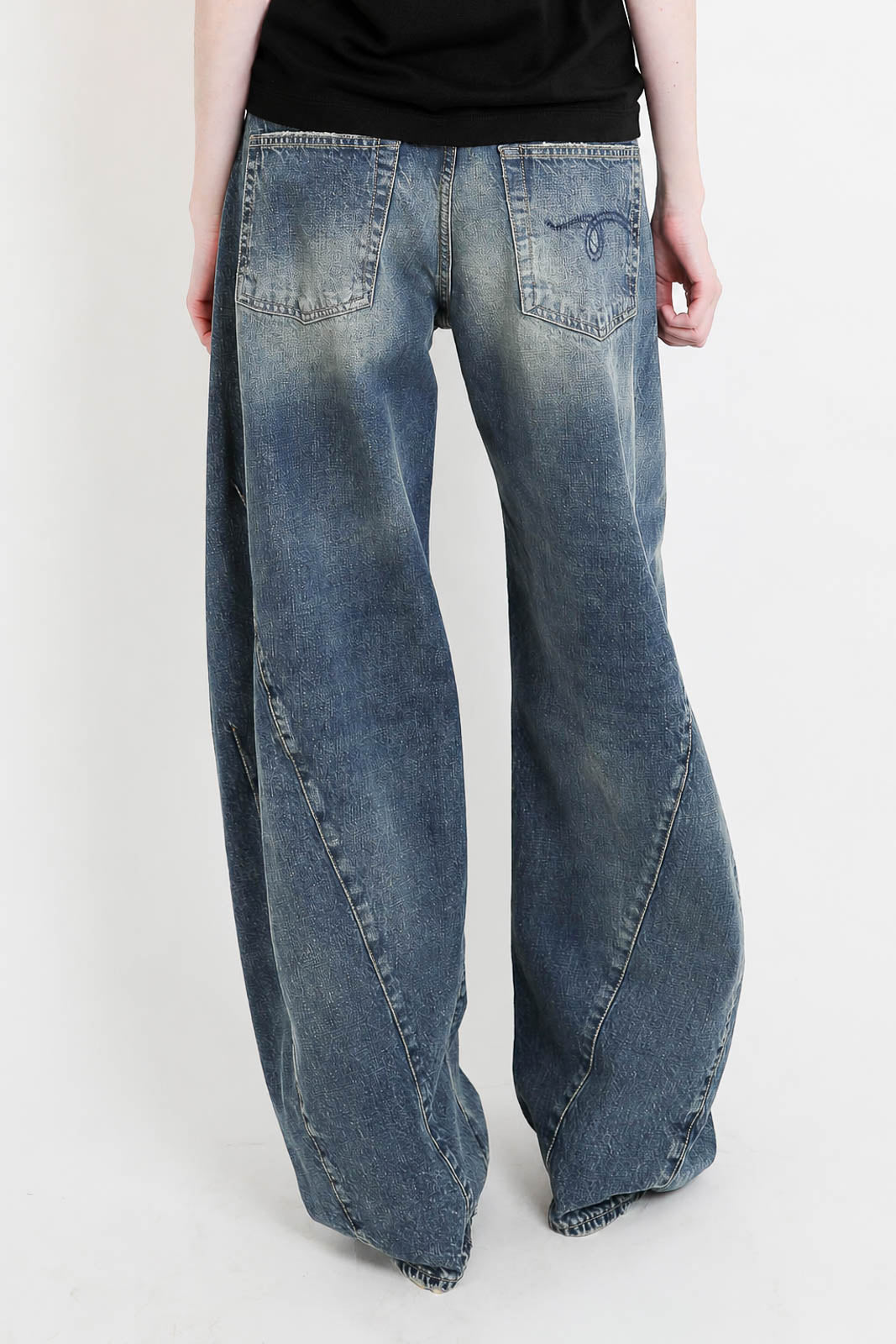 R13, Jeans Janine in Bowery Indigo