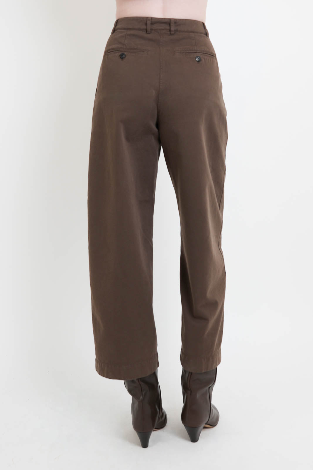 Pomandere, Hose aus Baumwolle in Cocoa